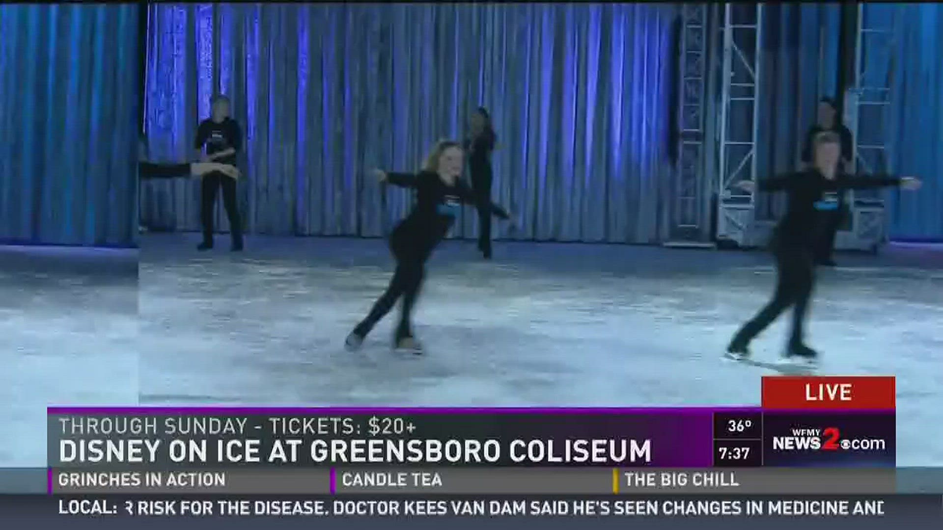 'Disney On Ice' Returns to Greensboro Coliseum