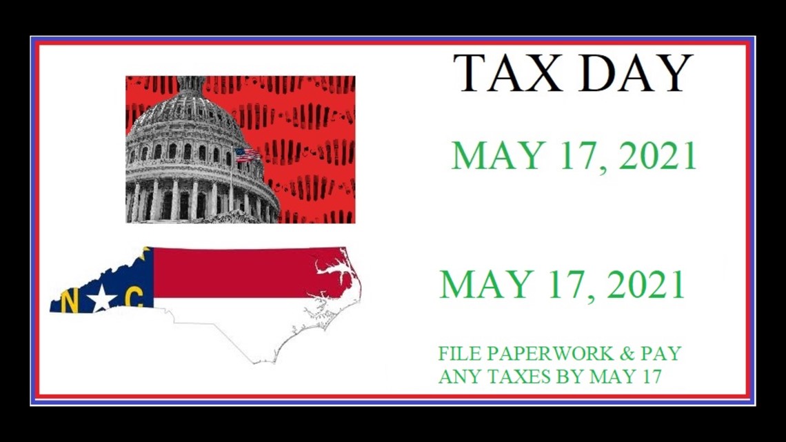 Nc S Tax Day Is Still April 15 But That Could Change Wfmynews2 Com