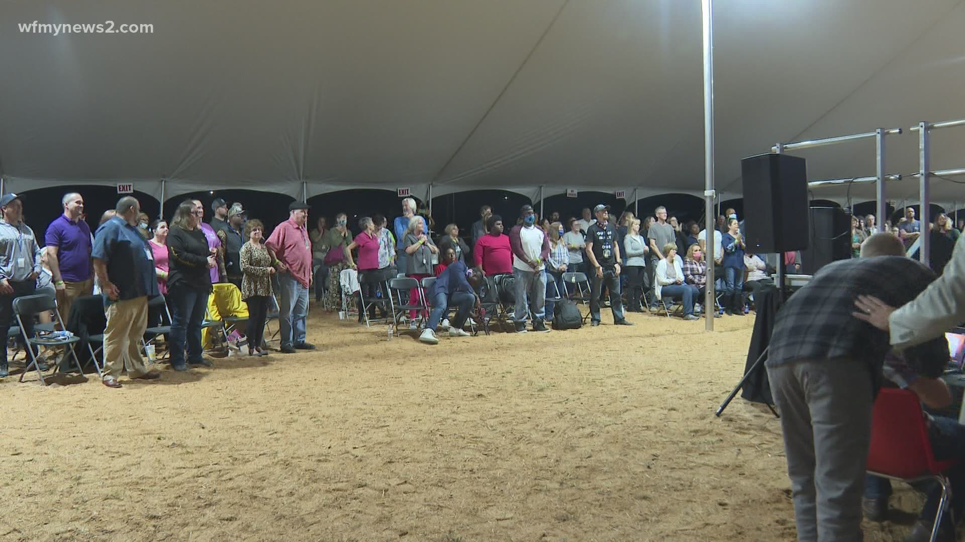 Event organizers and leaders put together plans to keep people safe and healthy at the Burlington Tent Revival.