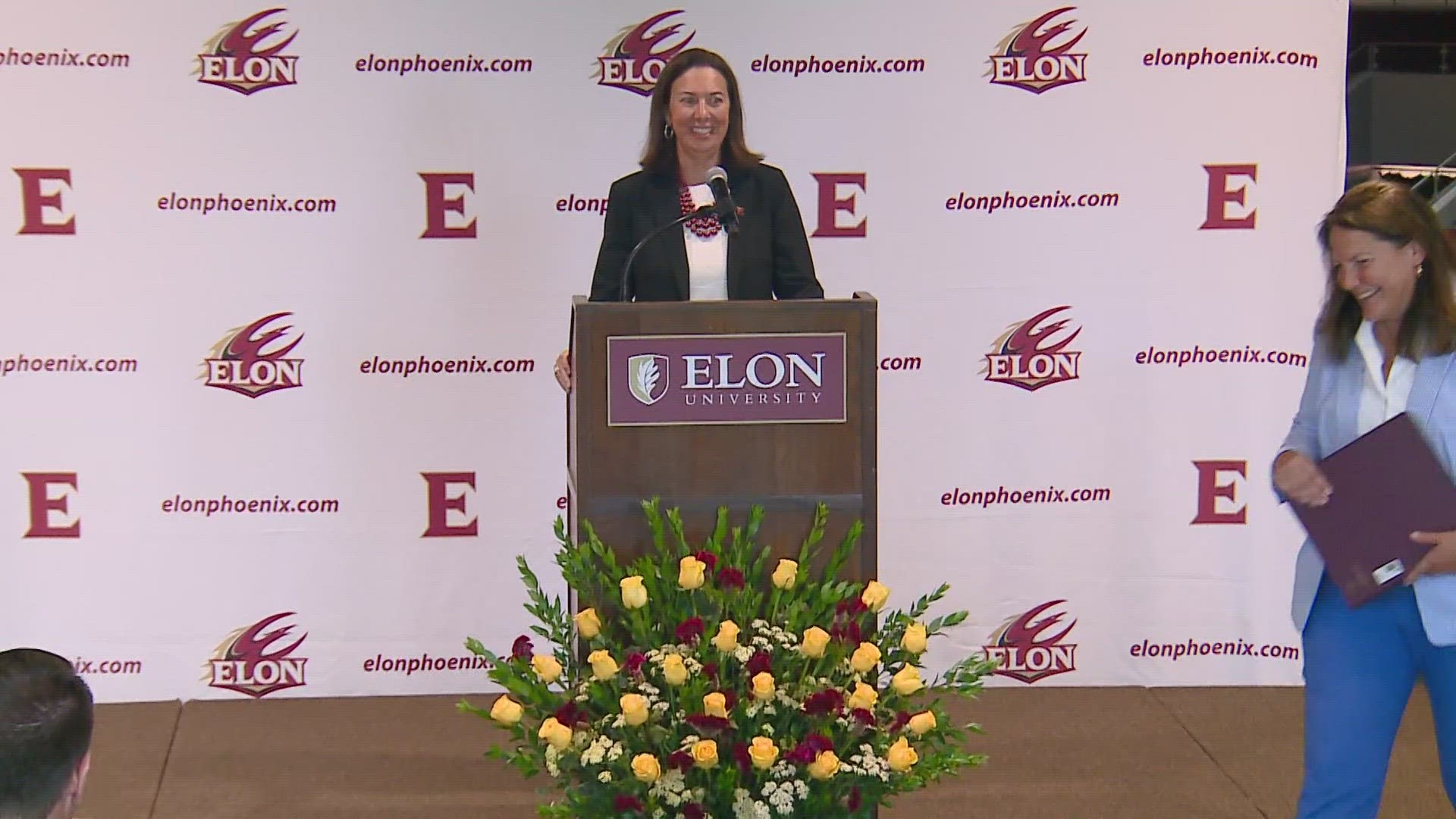 Jenn Strawley was selected as the new Athletic Director for Elon University.