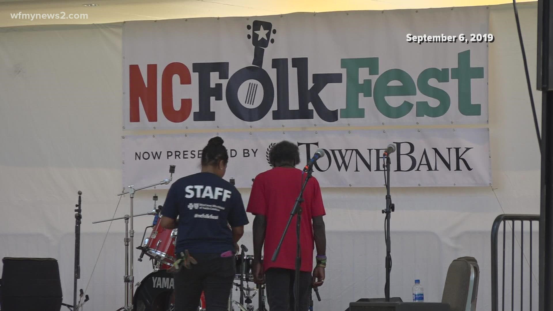 The National Endowment for the Arts selected the North Carolina Folk Festival to receive $150,000 in grant money.