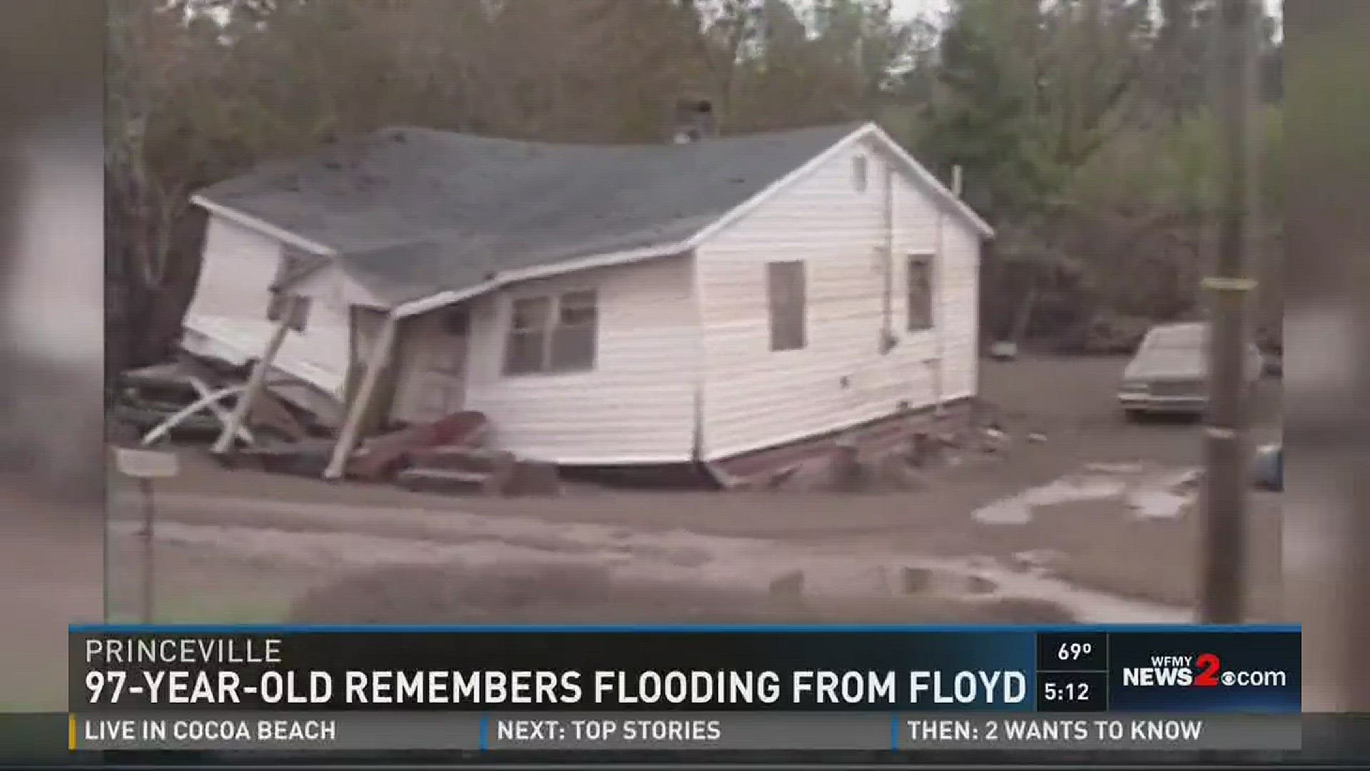 WWII Veteran Remembers Hurricane Floyd