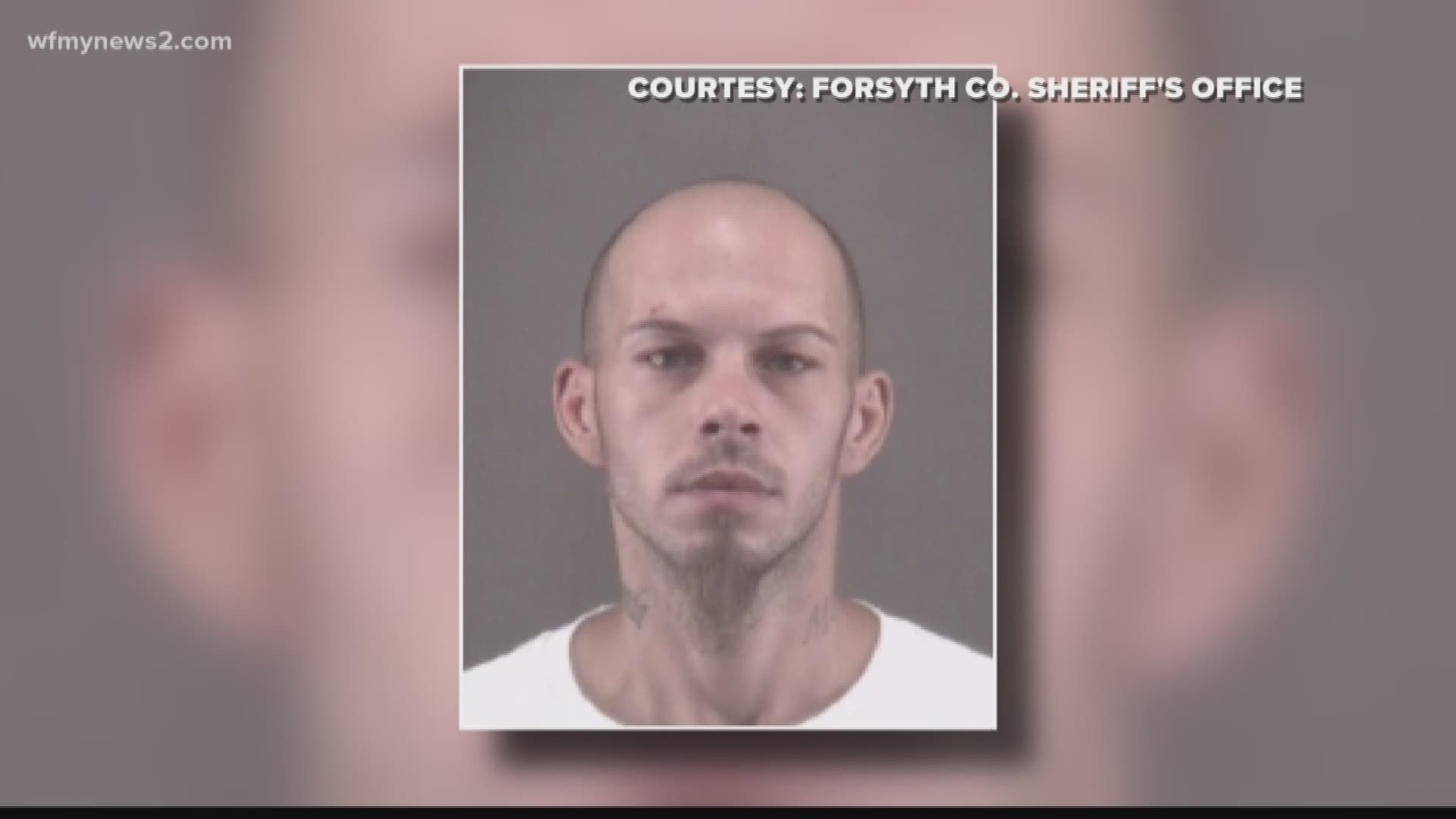 Forsyth County Sheriff's Deputies were able to arrest the suspect last weekend after he beat up a woman in the parking lot