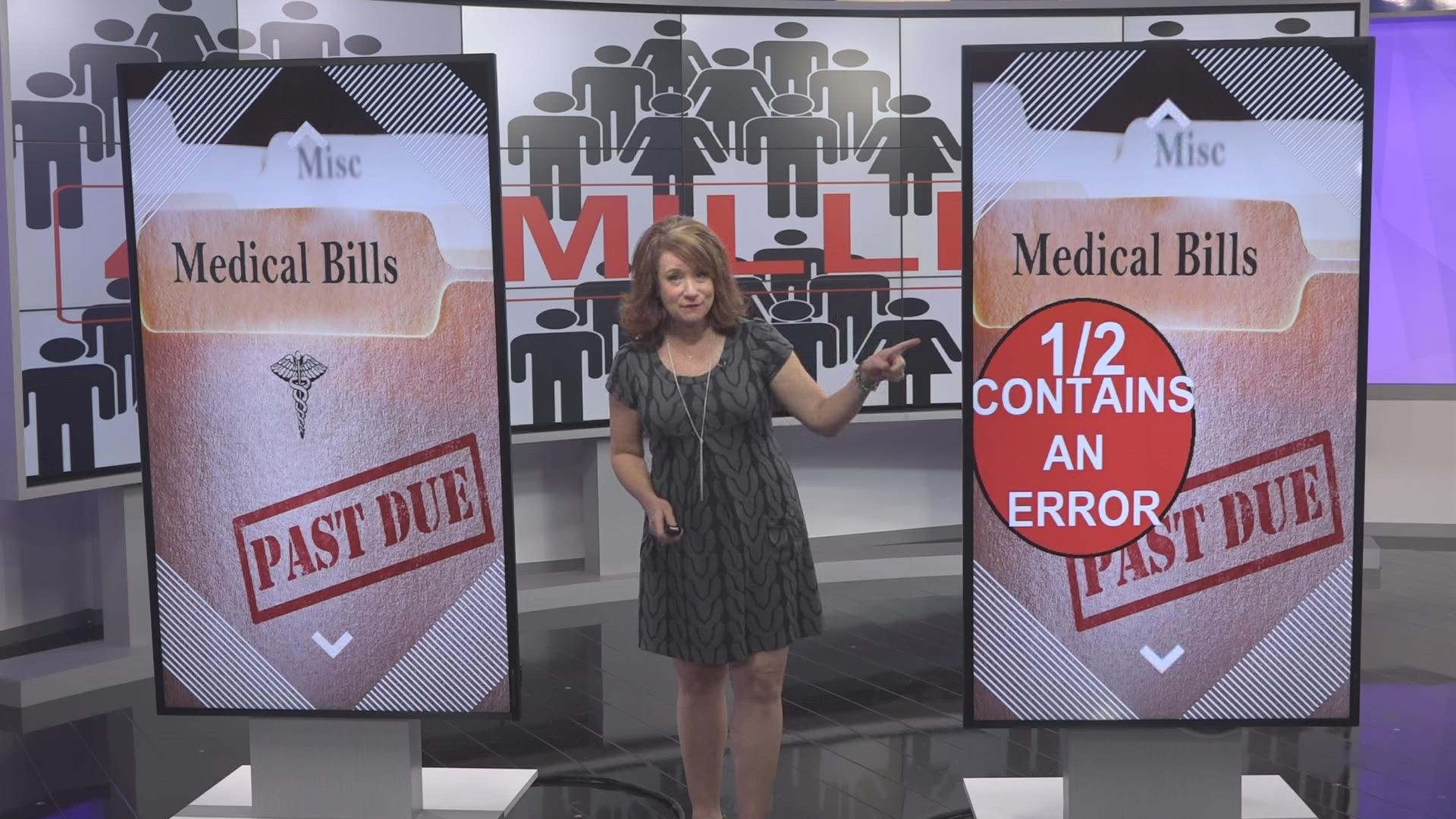 Millions of Americans have medical debt. Nearly half of their bills have errors in them.