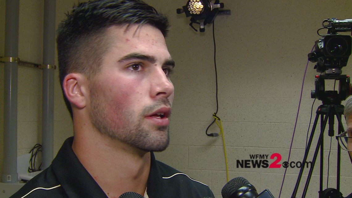 Interview With Wake Forest QB Sam Hartman After Loss To Louisville