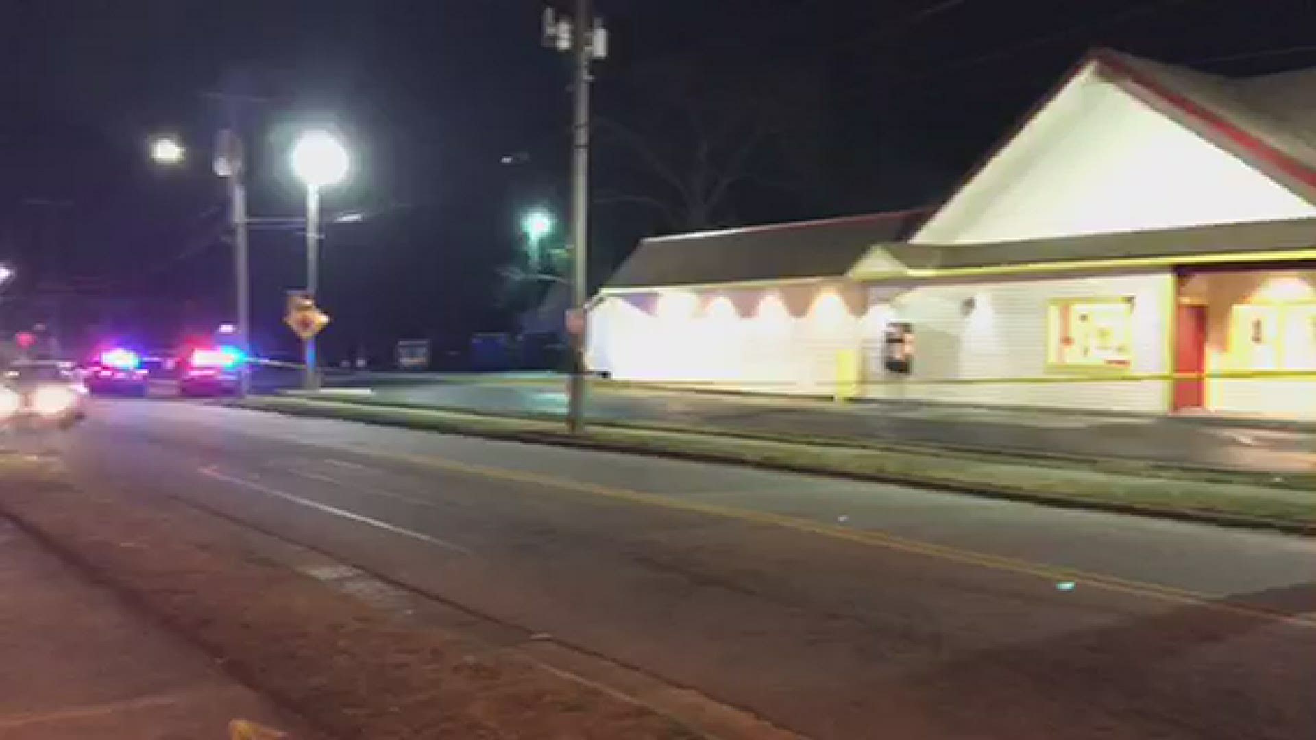 Greensboro police are investigating a deadly shooting outside a Mrs. Winner’s restaurant.