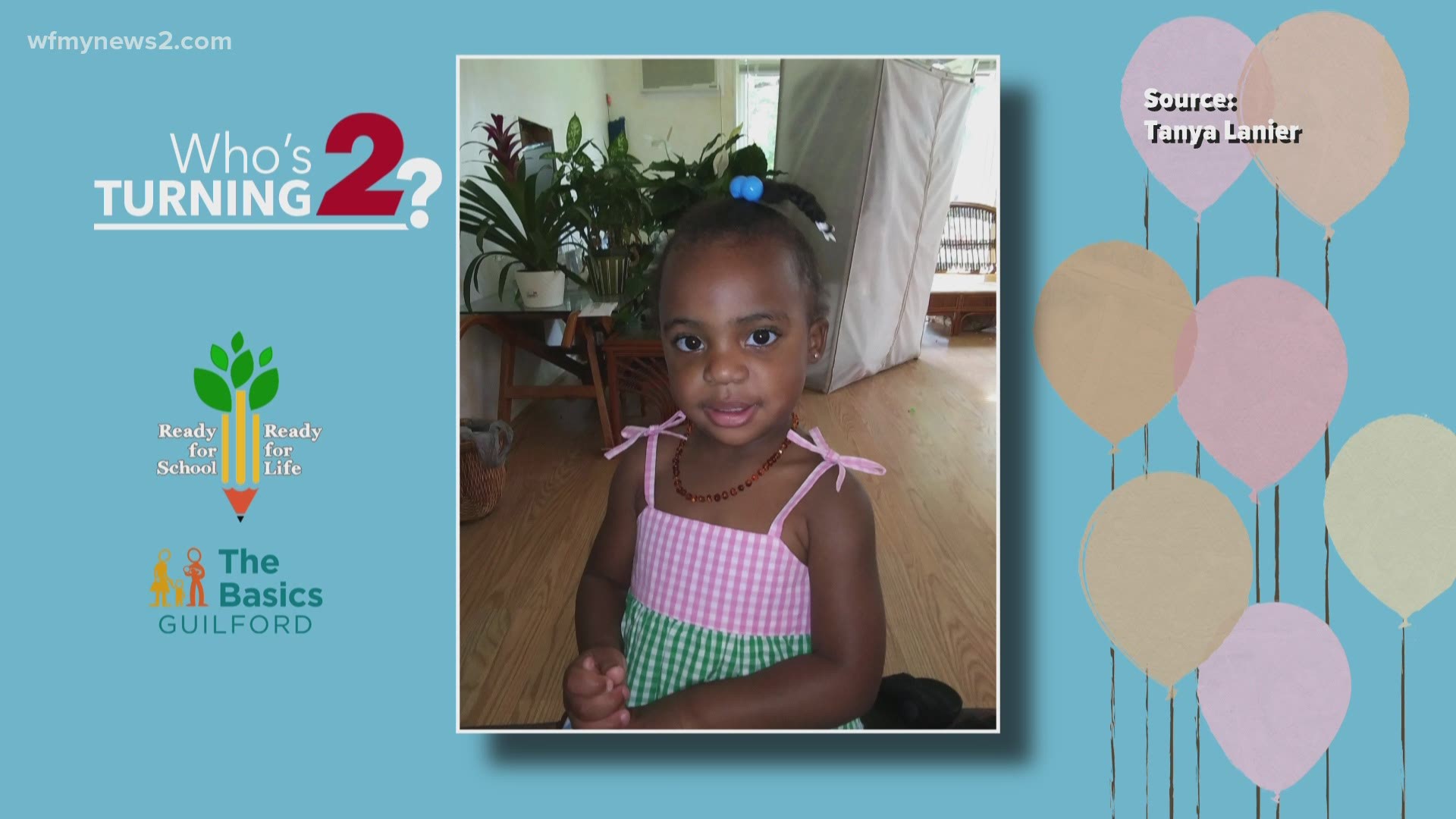 Each week we feature a few 2nd birthday shoutouts on the Good Morning Show.
