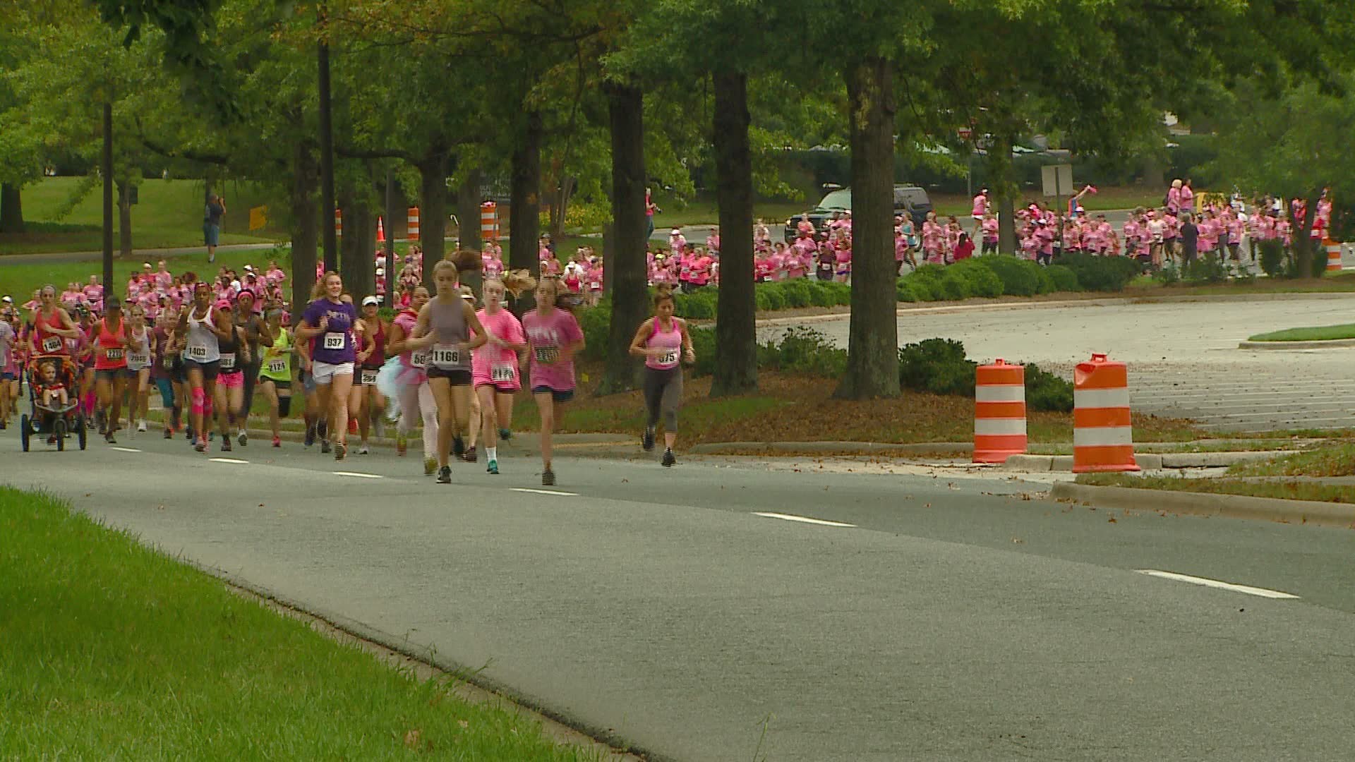 Great Turnout For Women's Only 5K In Greensboro