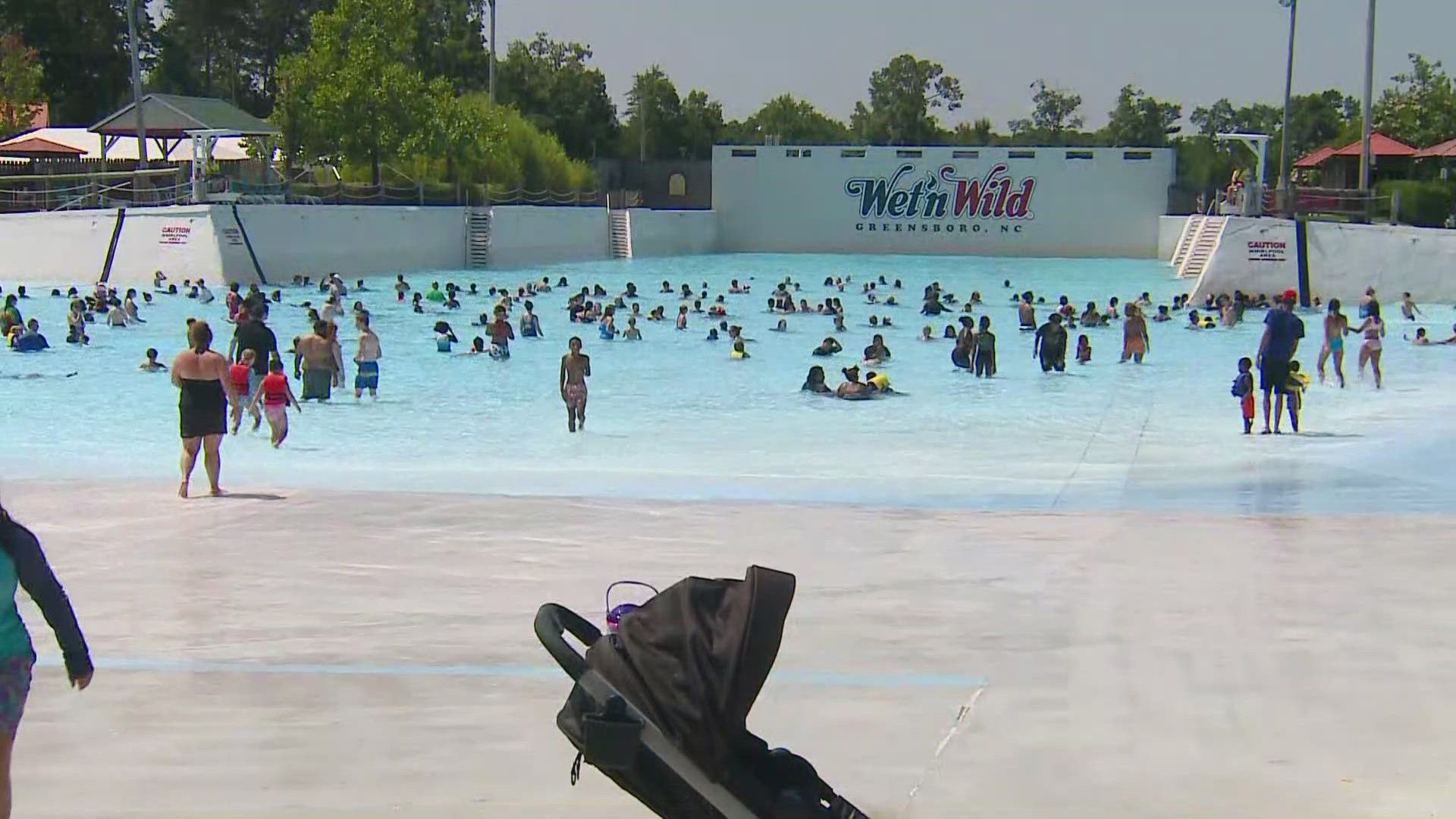 Wet n wild helps community and staff beat the heat.