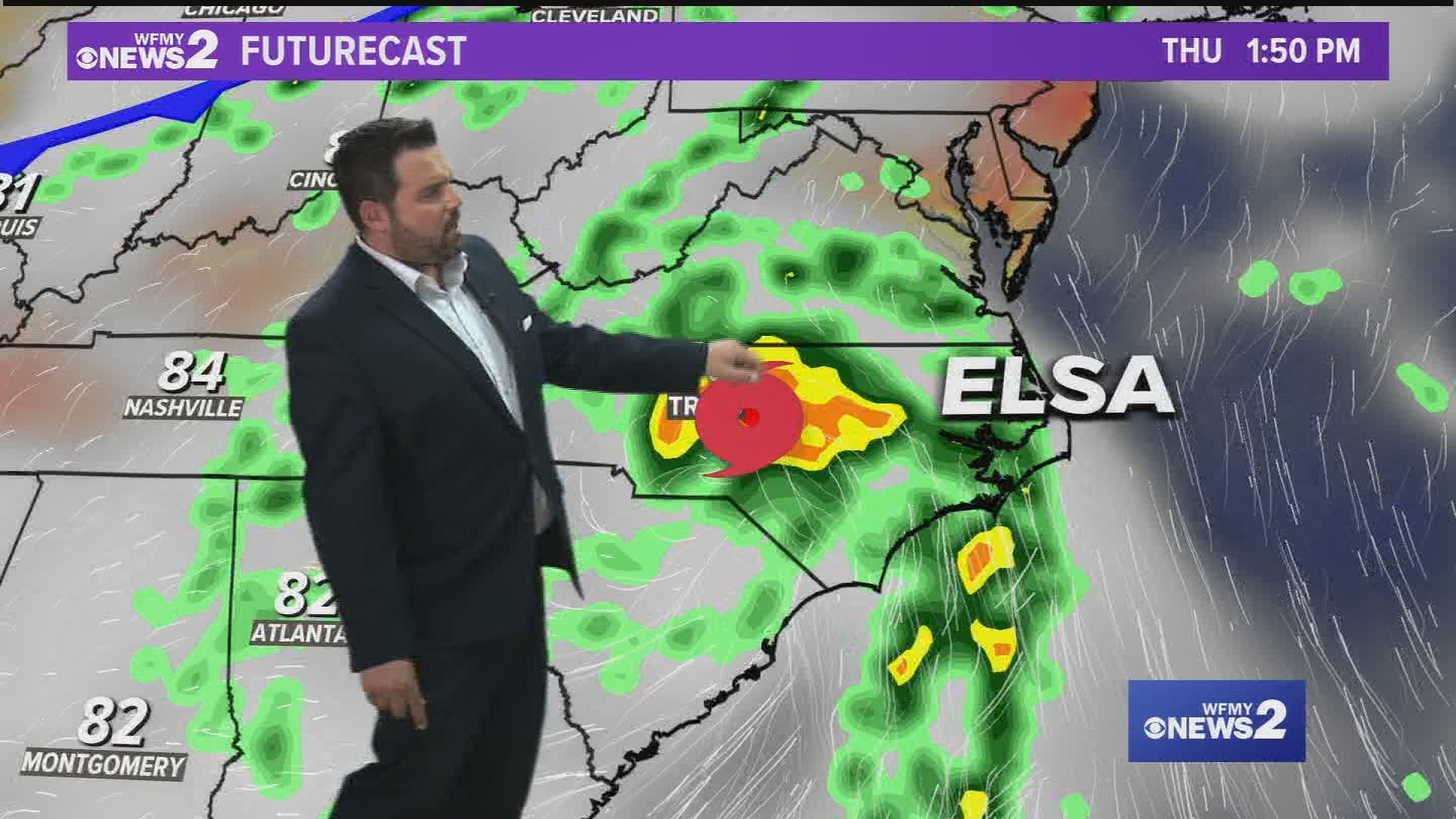 Tim Buckley's Wednesday evening forecast for July 7, 2021