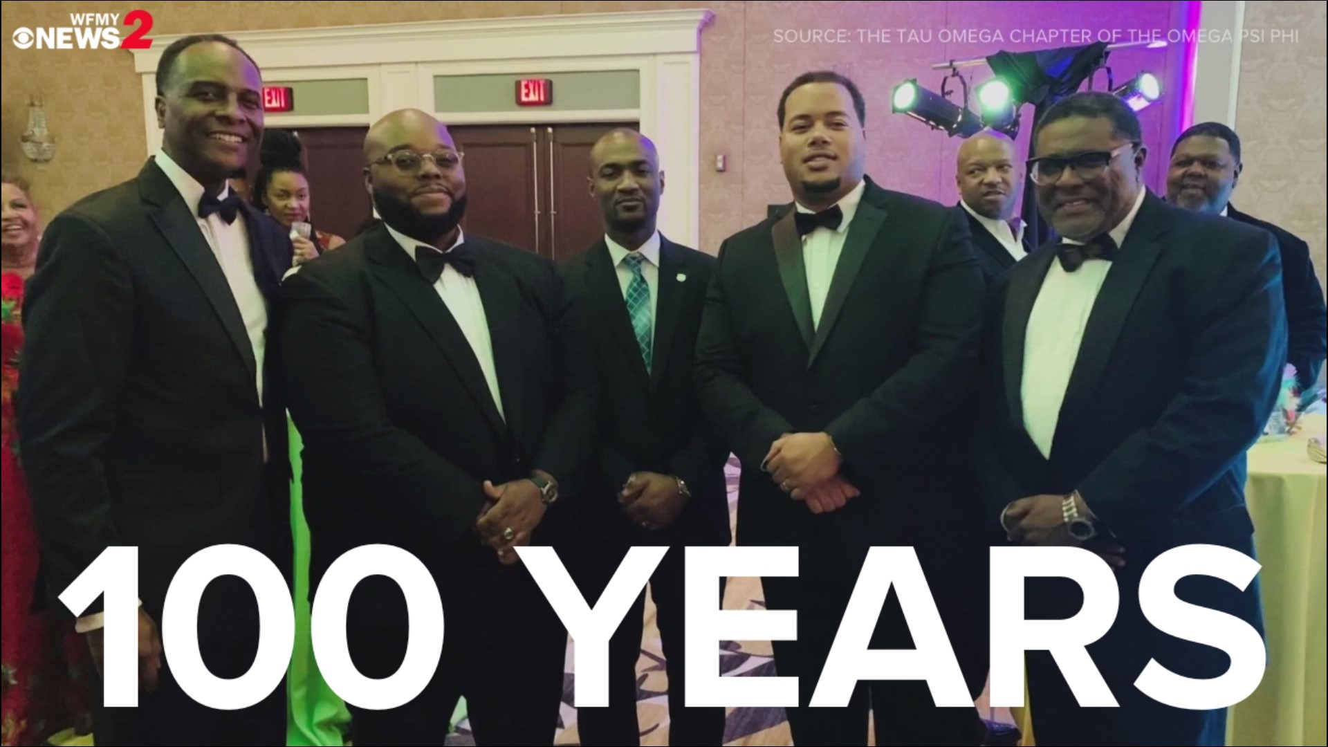 Historically Black fraternity celebrates 100 years of service in Greensboro