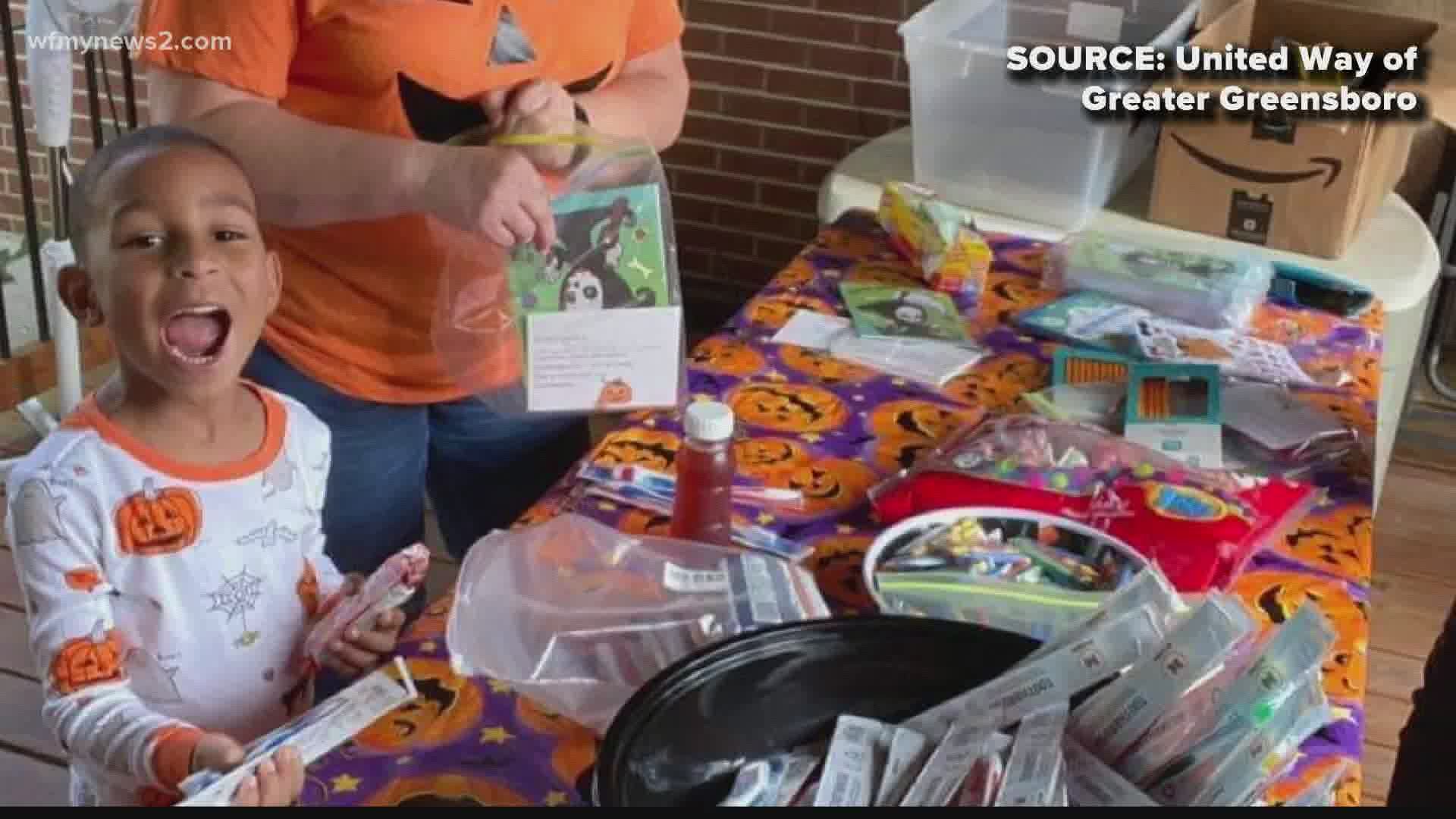 United Way of Greater Greensboro is sponsoring ‘Kits for Kids’ this year in lieu of their annual Trunk-or-Treat event. The event focuses on community service.