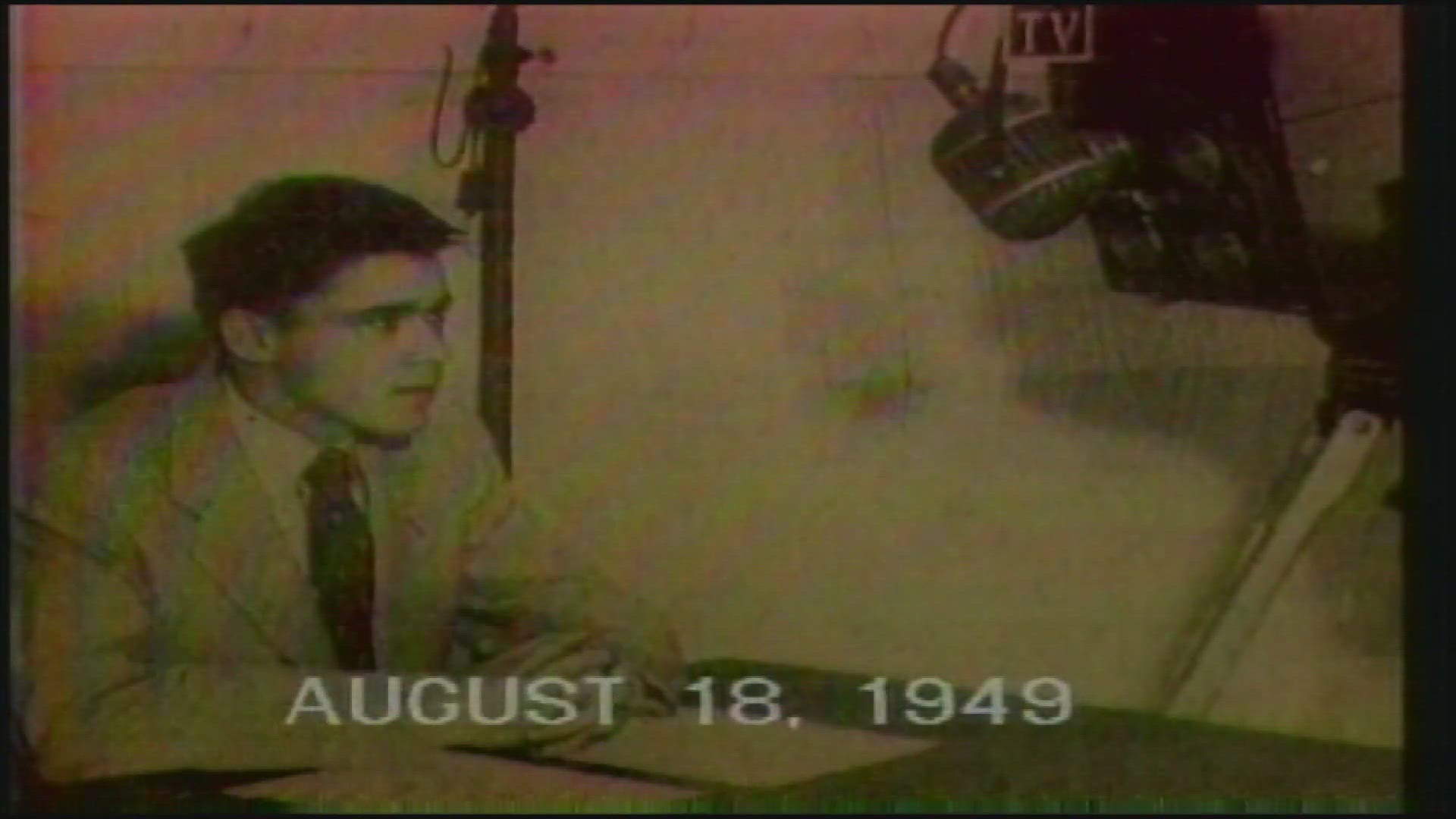 The first broadcast was on the air for four minutes and 25 seconds.