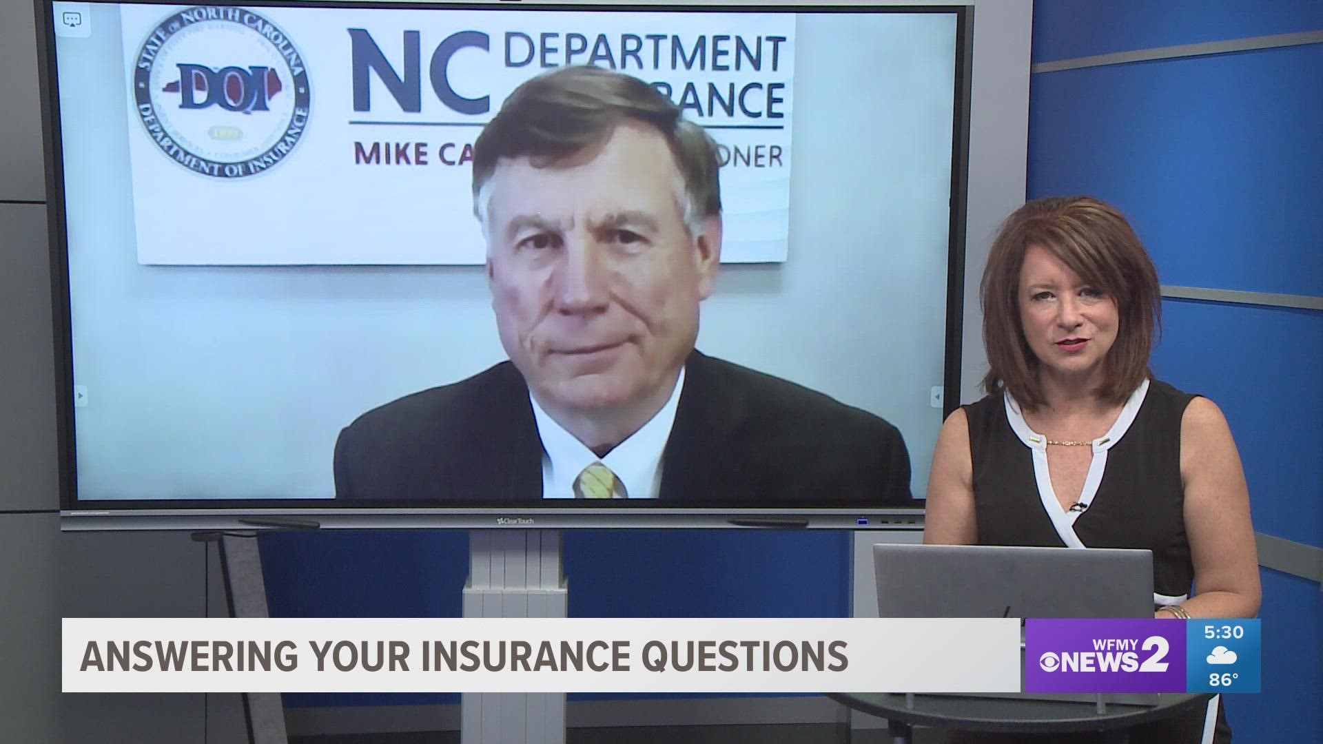 North Carolina Department of Insurance Commissioner Mike Causey answers your questions.
