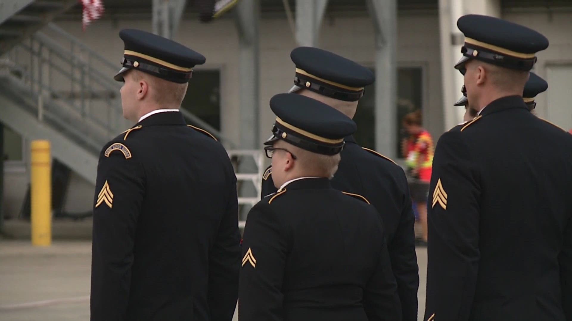 The body of Army 1st Lt. Alan Jensen Bardach returned Indianapolis on Thursday evening. He was killed after a chopper crashed on June 8, 1968 in Vietnam.