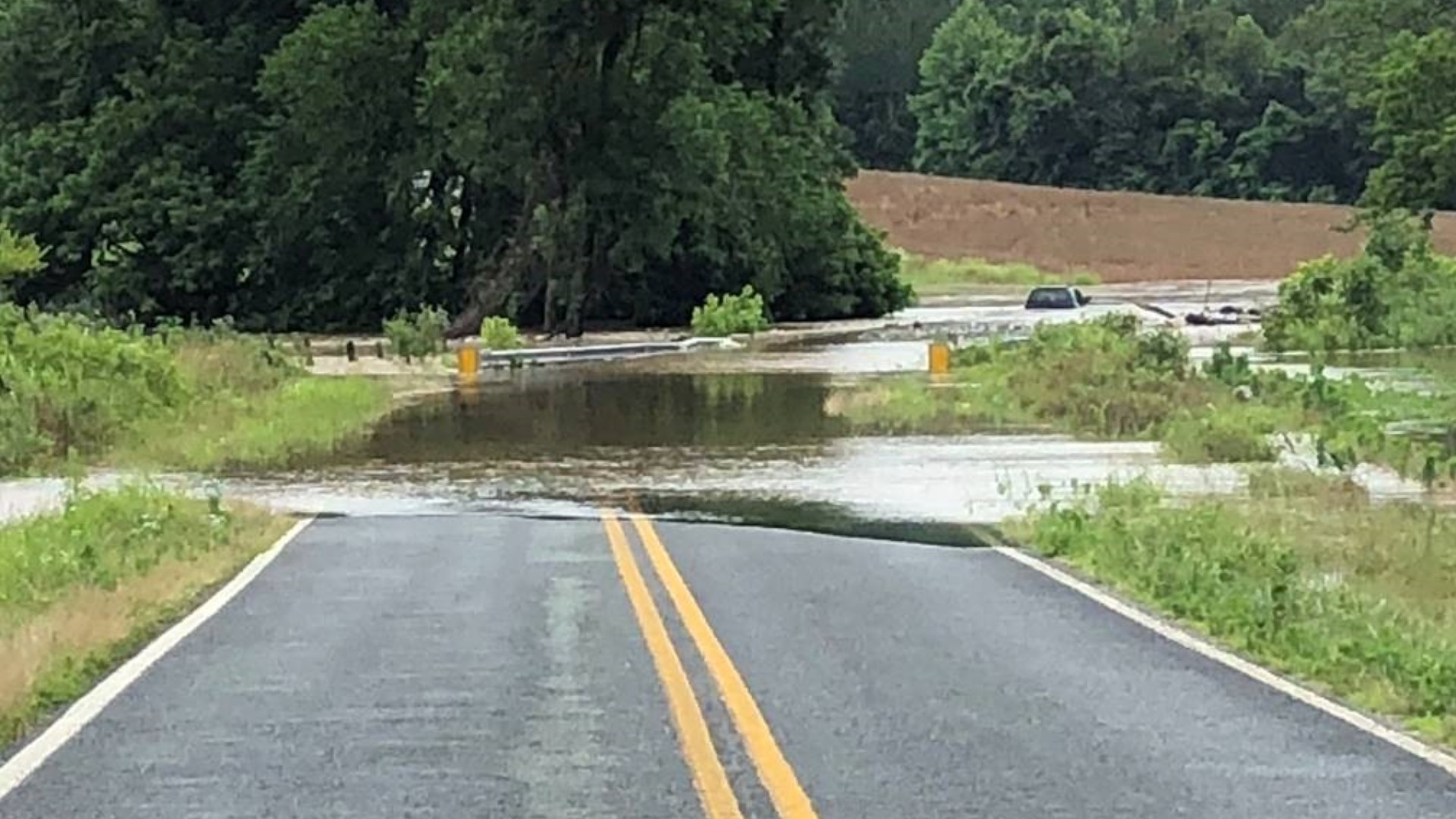 A woman is sharing her story after her car was swept away in dangerous floodwaters. She's safe and recovering, but is also warning people to turn around as soon as they see water on the road.