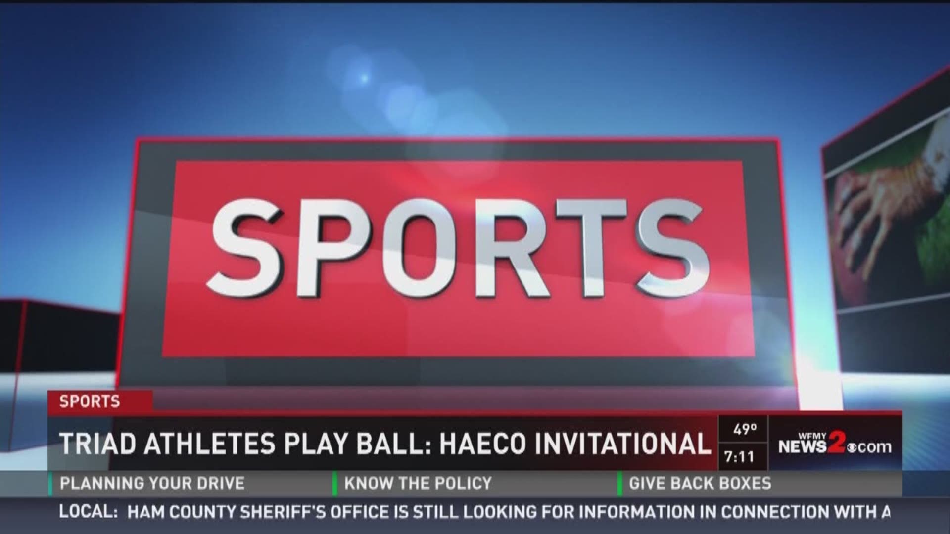 Triad Athletes Play Ball: HAECO Invitational
