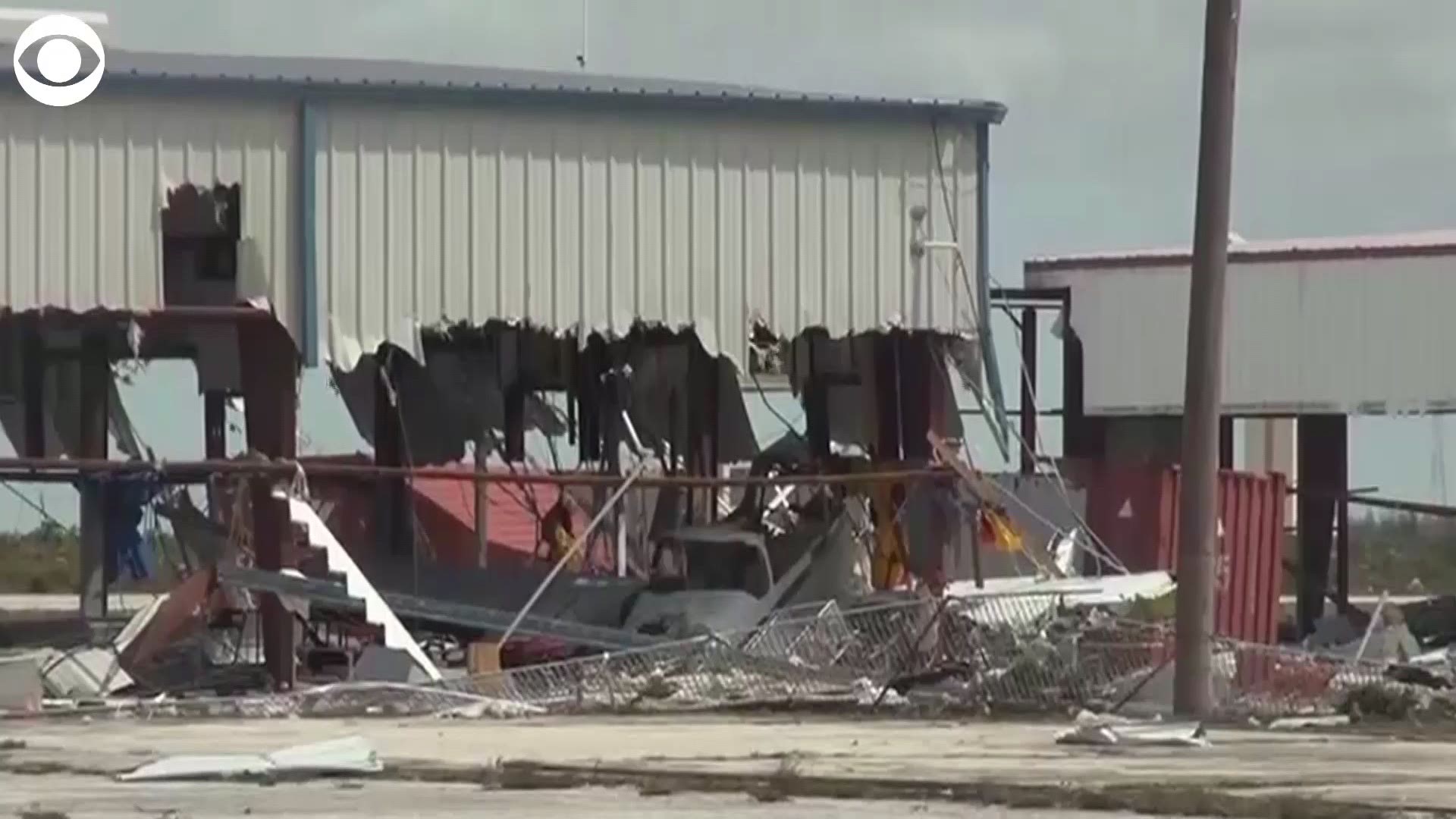 There is extensive damage at the Grand Bahama International Airport in Freeport.  Hurricane Dorian ripped apart planes and buildings at the airport in the Bahamas.