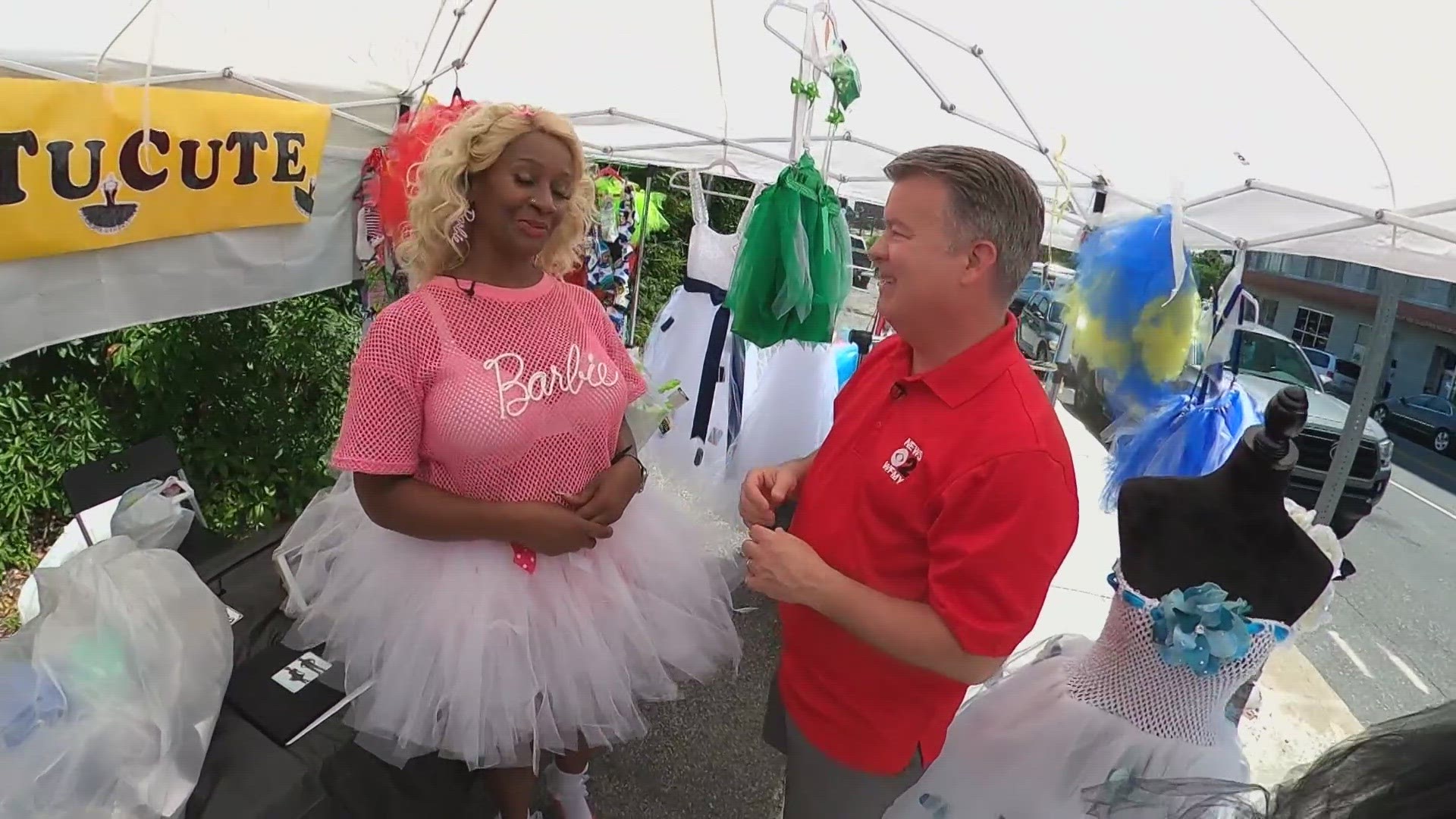 Eric Chilton met a woman helping everyone branch out and expand their wardrobe with tutus.