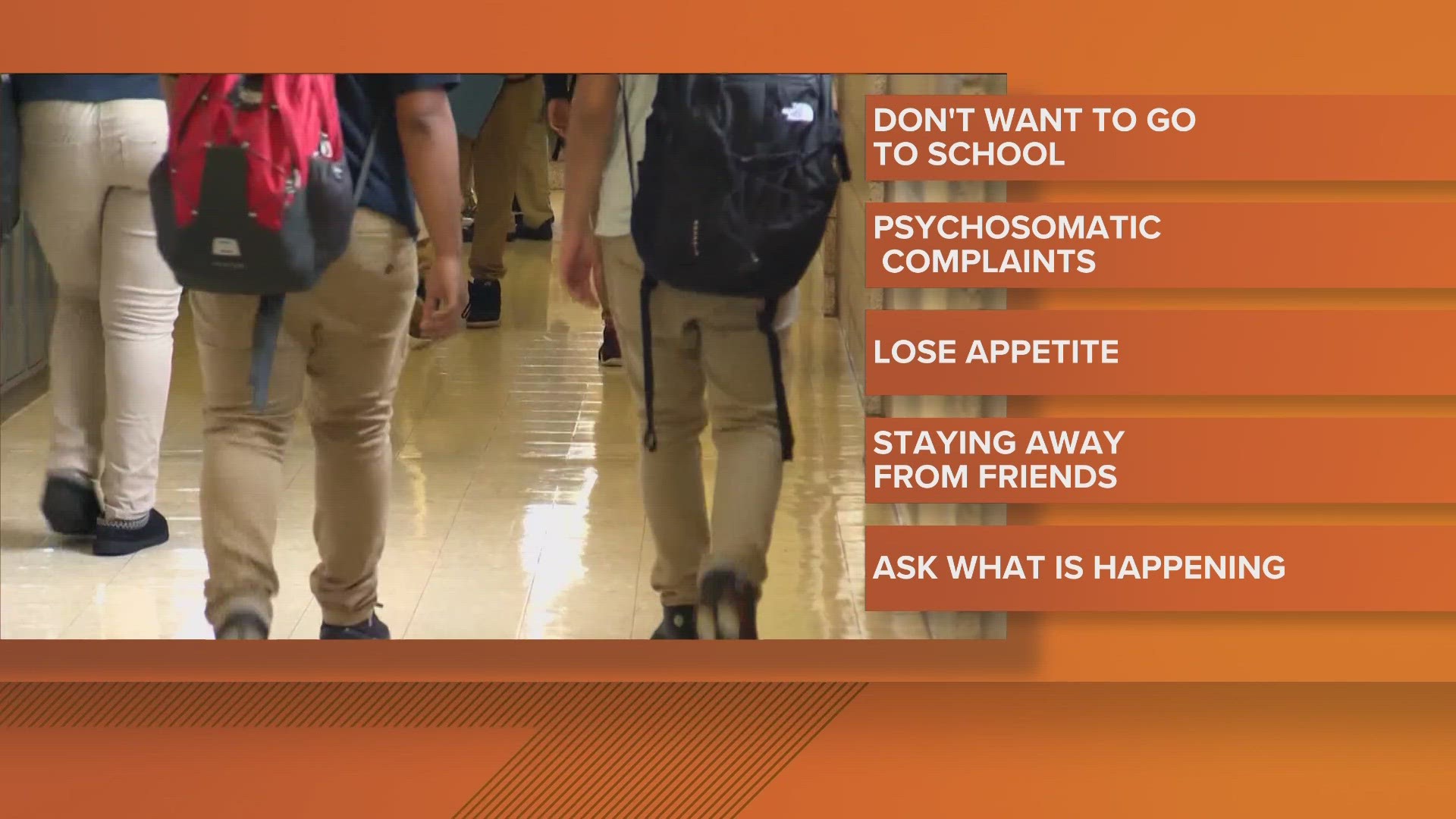 Blanca Cobb shows us the signs of bullying and how to talk to kids about it.