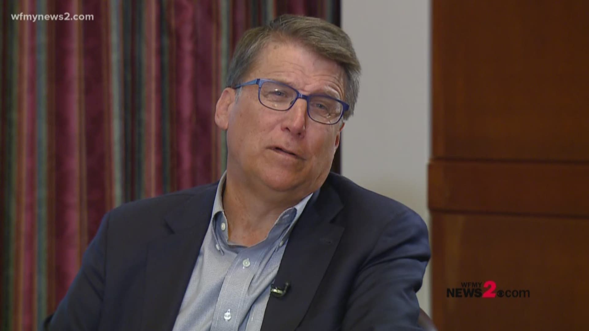 Two years since losing his bid for re-election, former governor Pat McCrory exclusively talks to Meghann Mollerus about the adjustment back to civilian life. Catch the full story Friday, May 3 on WFMY News 2 at 11.