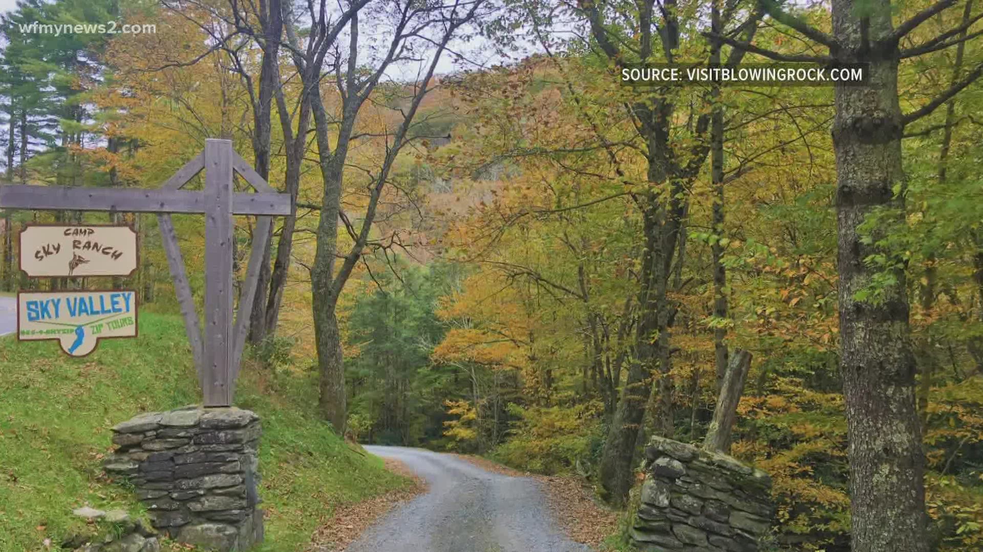 Blowing Rock is a great North Carolina location for hiking, fishing, picnics, and so many more fall activities. Leaves are also starting to change for leaf peepers.