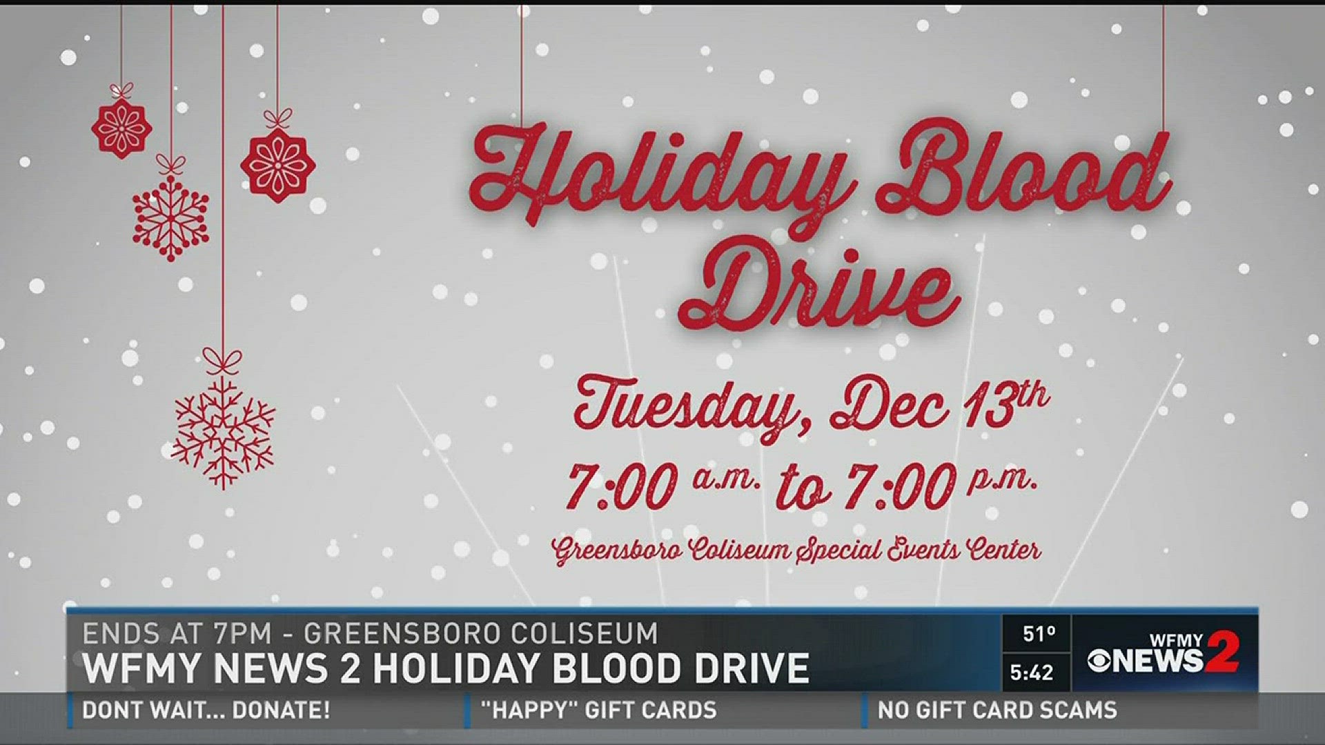 Thank You Triad! WFMY News 2's Holiday Blood Drive Surpasses Goal ...