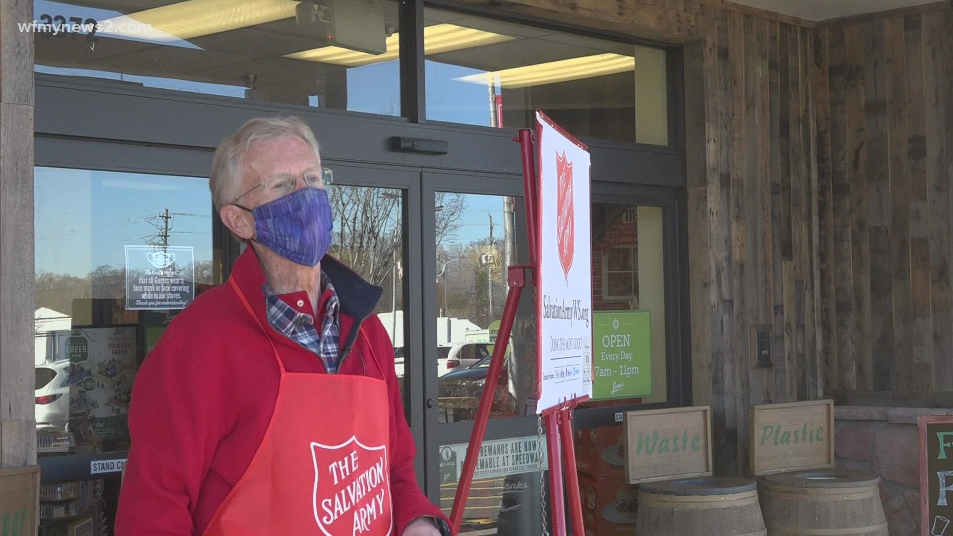 The Salvation Army of Greensboro and greater Winston-Salem says it’s in desperate need of bell ringers for its Red Kettle campaign.