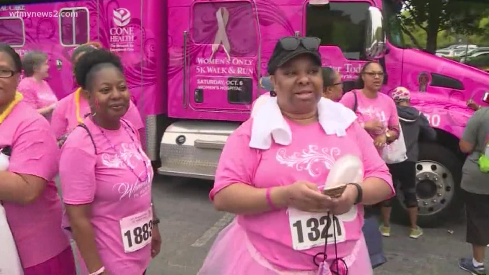 Thousands Participate In Women's Only 5K In Greensboro