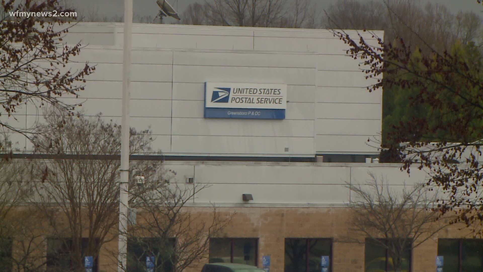 USPS says it’s experiencing an increase in packages. The postal service says COVID-19 has impacted staffing.