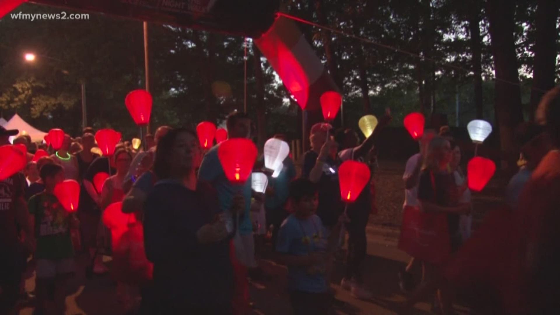 The Leukemia and Lymphoma Society's Triad Light The Night Walk funds treatments that are saving the lives of patients every day.