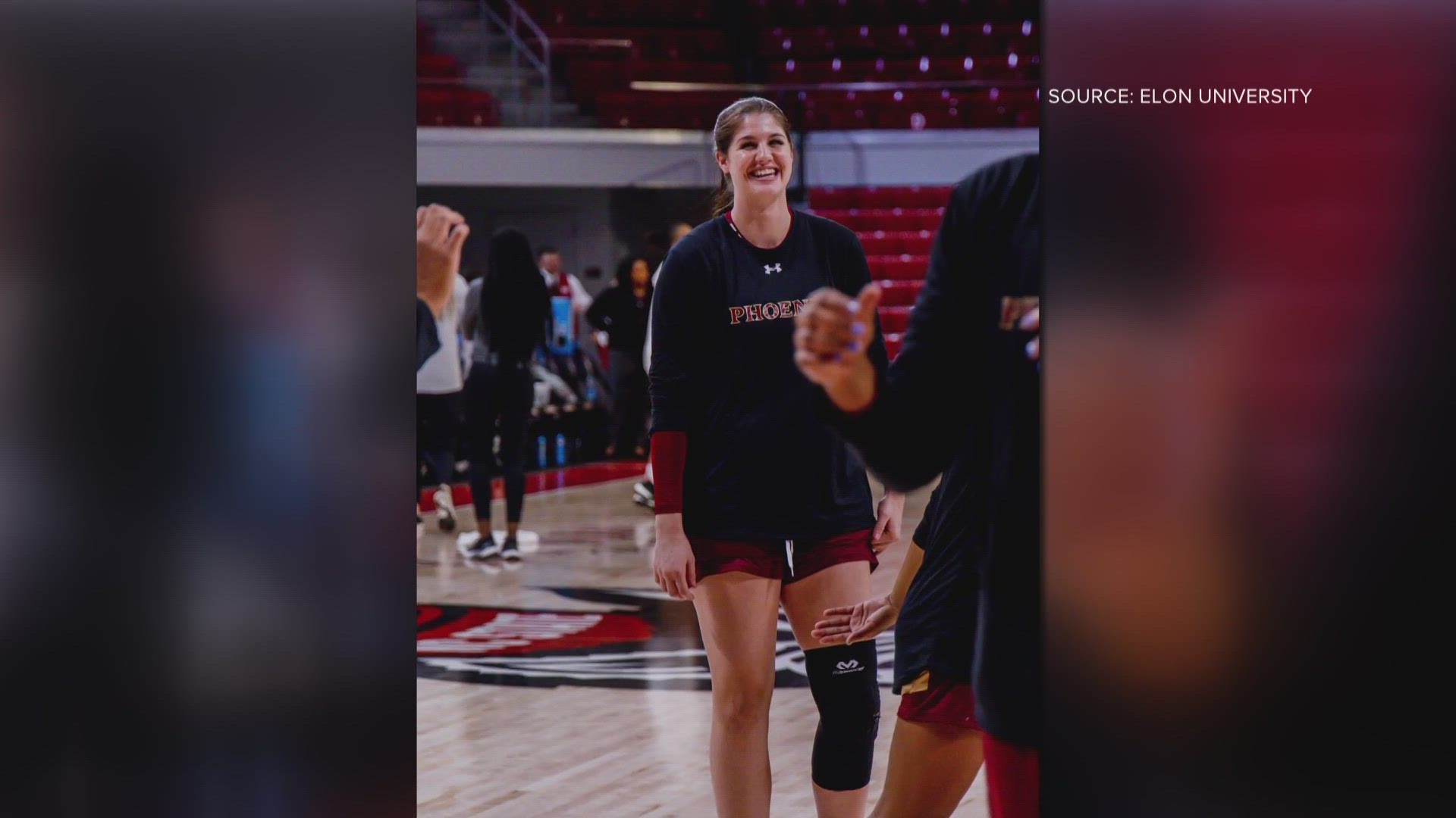 School officials say women’s basketball player Ava Leroux is making progress in the ICU.