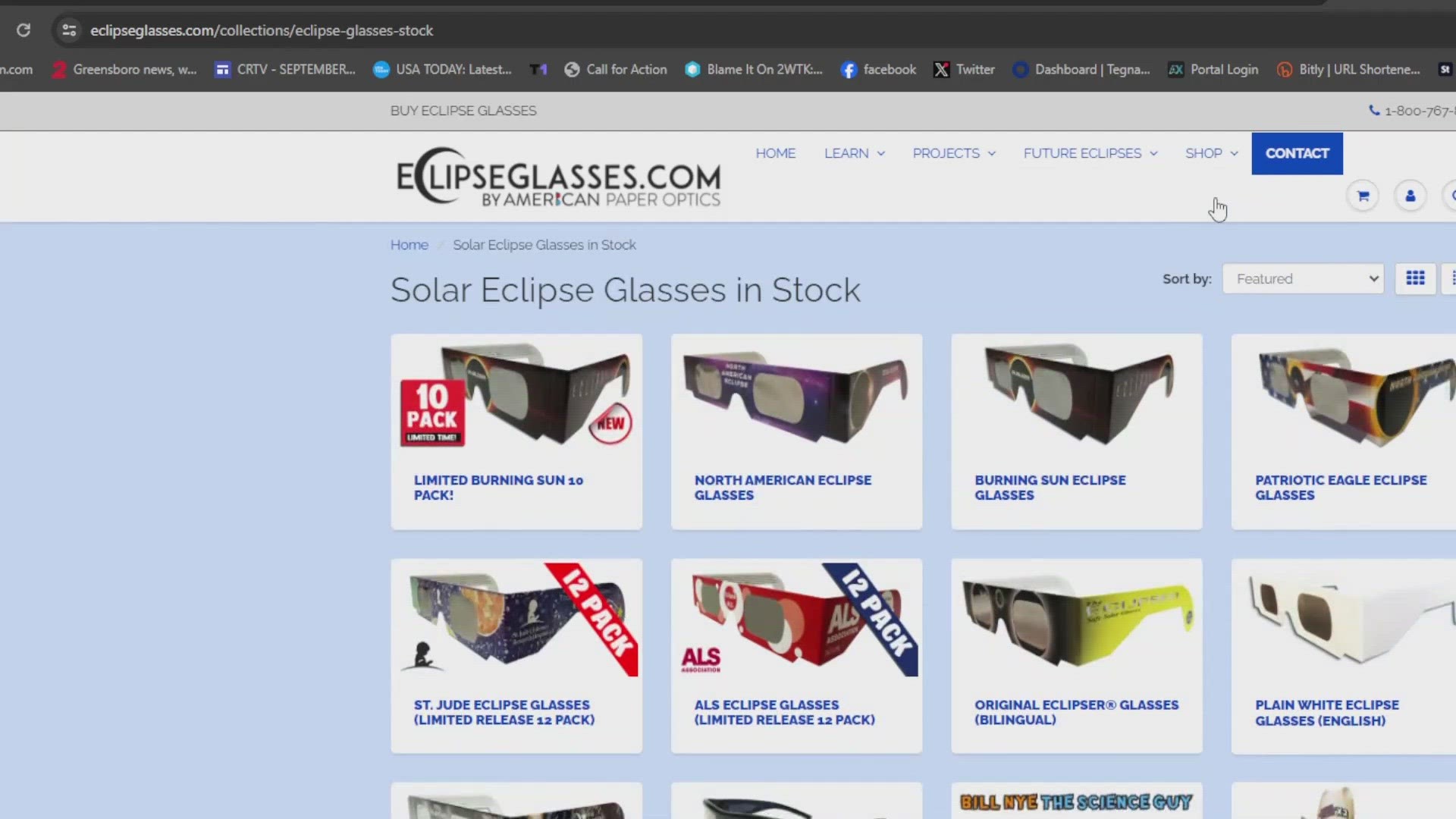 Like everything else, not all eclipse glasses are created equal. You don't want to damage your eyes, so look at the included list of merchants.