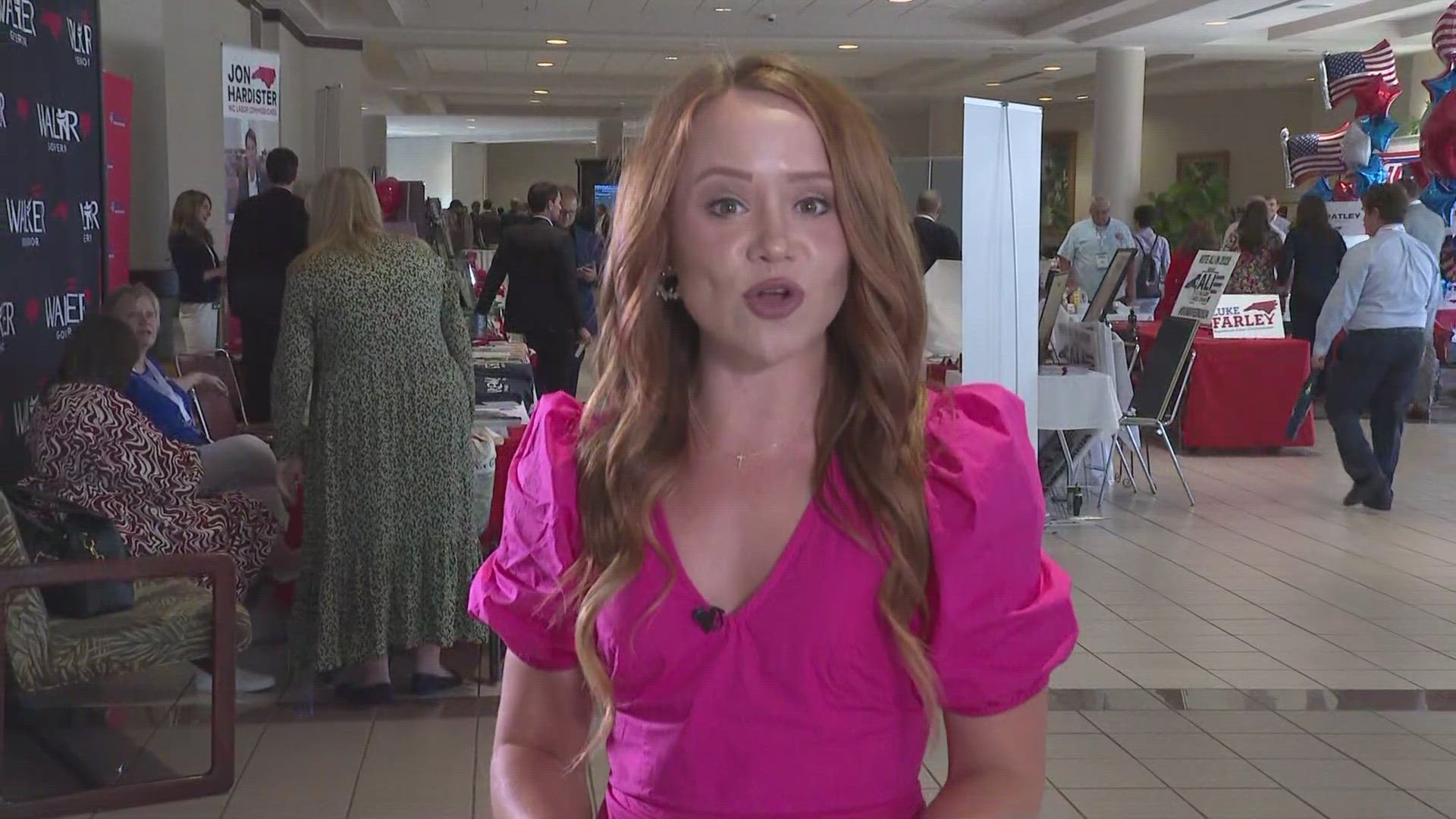 WFMY News 2’s Hannah Jeffries highlights some of the activities at the NCGOP convention.