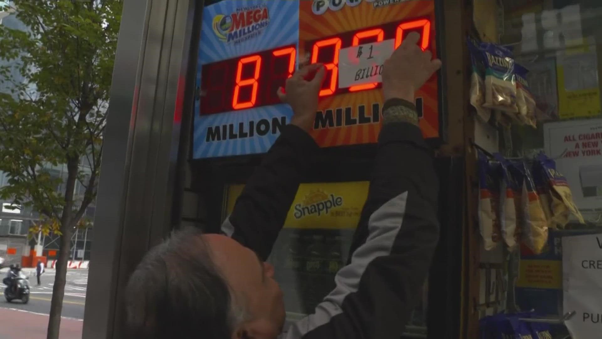 These lottery numbers win the most often in California