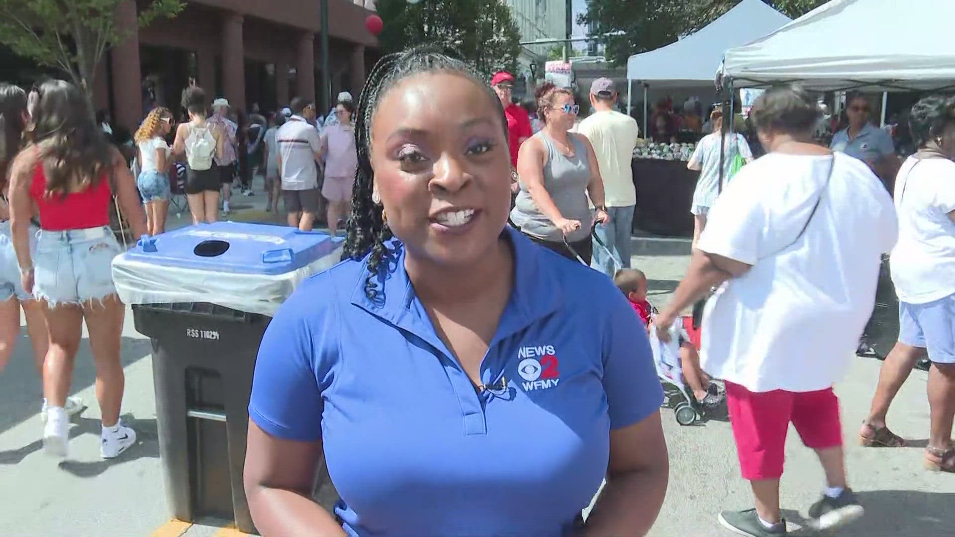 Lauren Coleman shared all the fun happening at the Fun Fourth Festival and how you can meet some of the WFMY News 2 team.