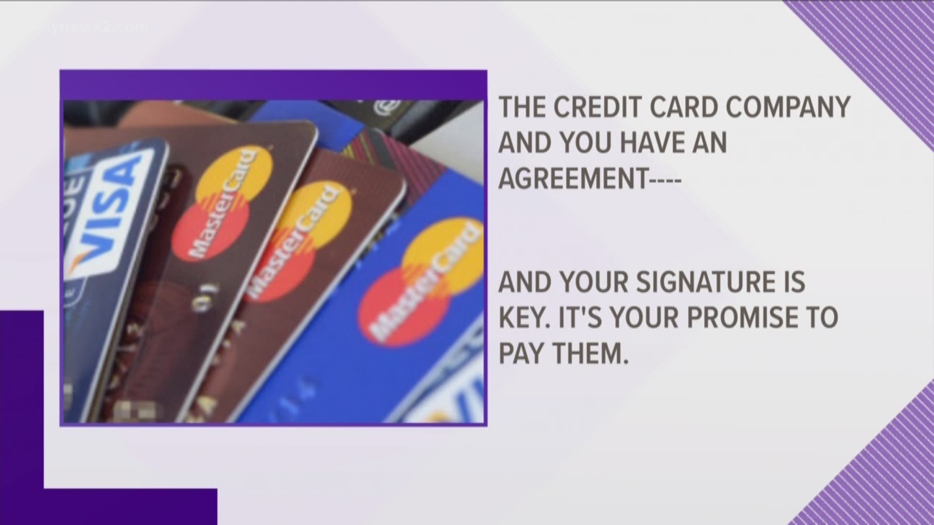 A viewer asked us why IDs aren't required when using a credit card, and it all states with the credit card companies.