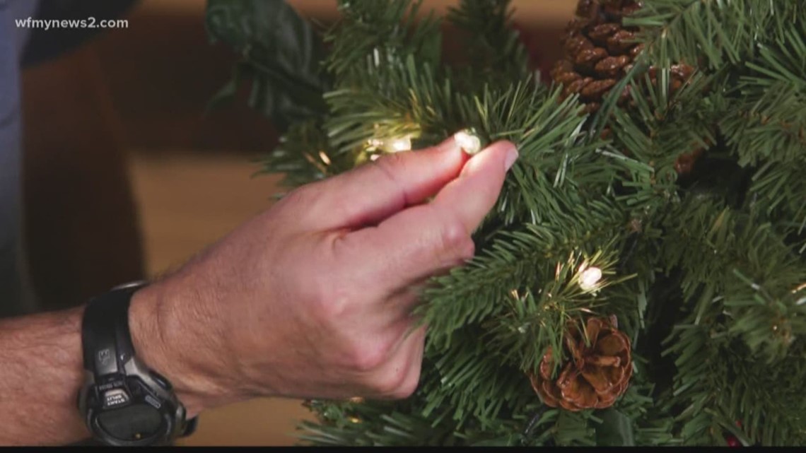 Use this hack when you put on your Christmas tree lights