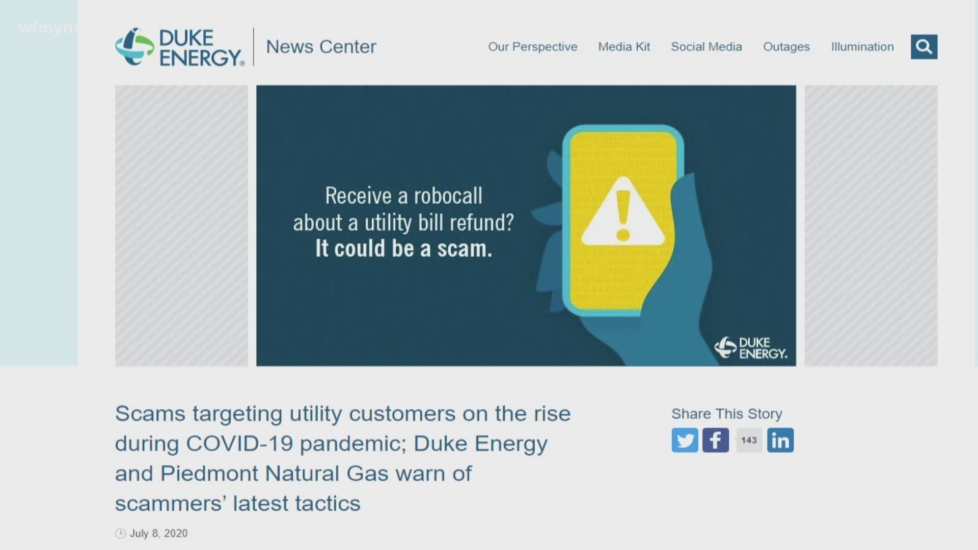 If you had any kind of real overpayment, Duke Energy will apply refunds as a credit to your customer account.