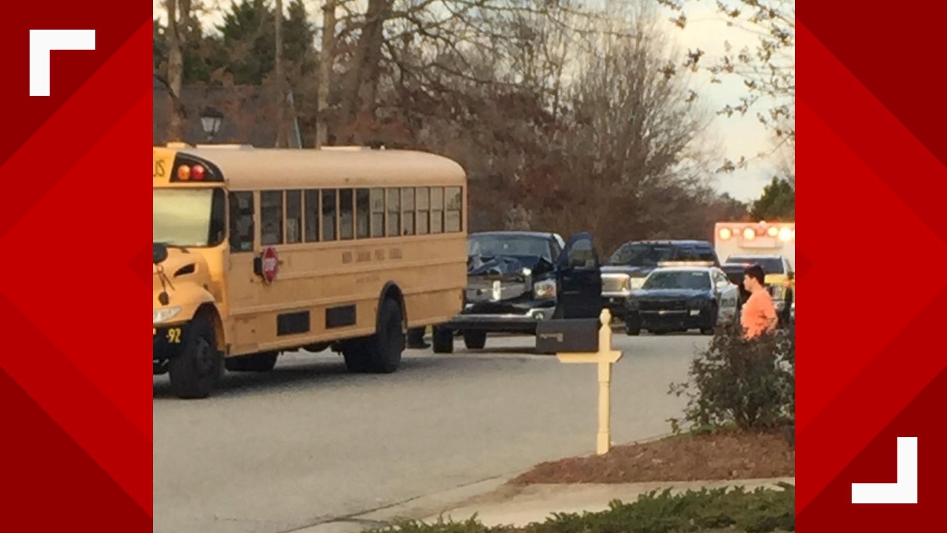 13 Students On Board Guilford County Schools Bus Involved In Crash