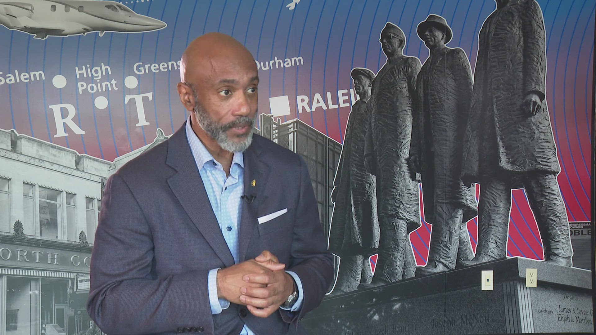 Civil engineer, and the new chancellor at NC A&T explains how rebuilding roads is just the tip of the iceberg.