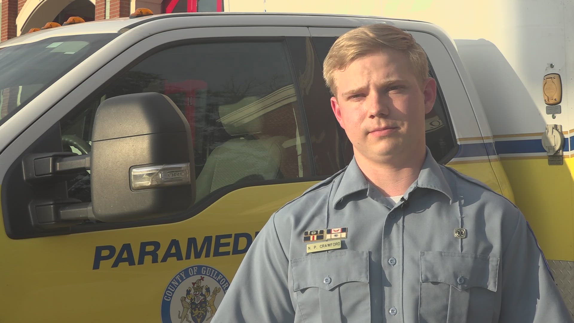 Nicholas Crawford used CPR to save three lives in Guilford County.