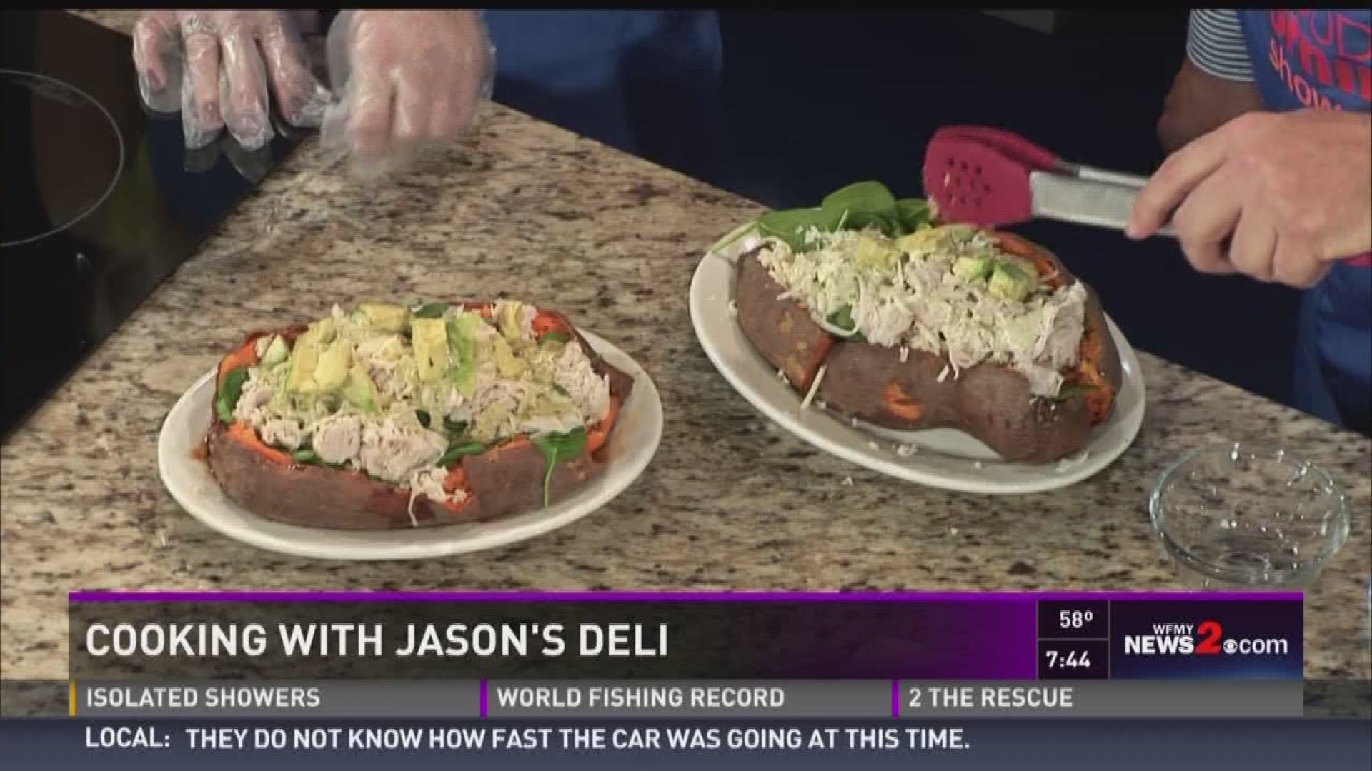 In The WFMY News 2 Kitchen With Jason's Deli