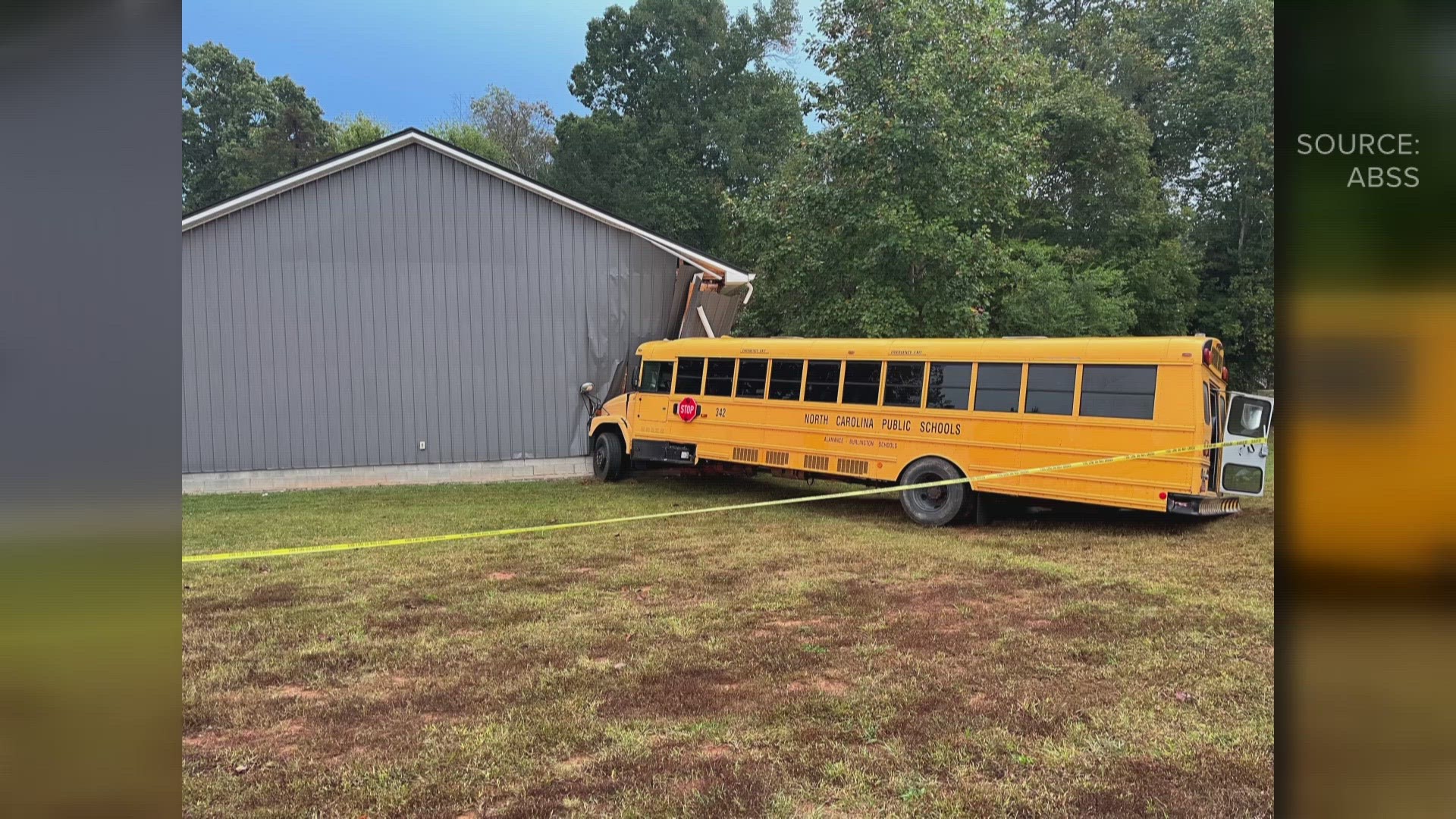 Sheriff Terry Johnson explains what happened moments that led to a school bus crash that injured 7 students.