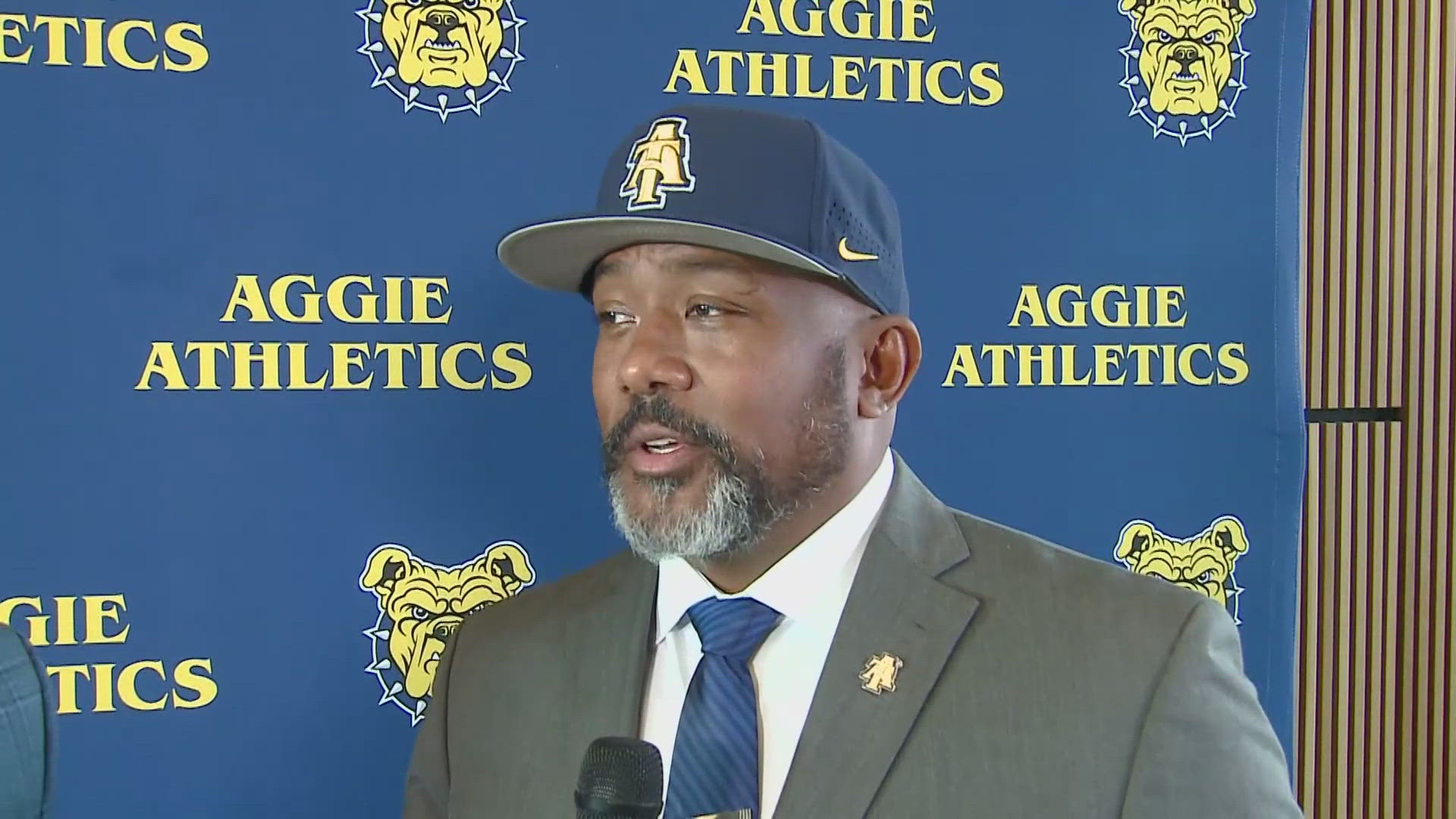 Shawn Gibbs talks coming back to N.C. A&T to coach.