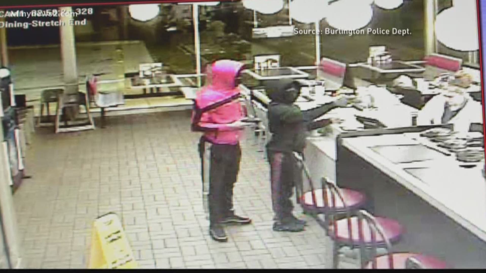 Burlington police are investigating an armed robbery at a Waffle House. A short time later a Greensboro diner was robbed.
