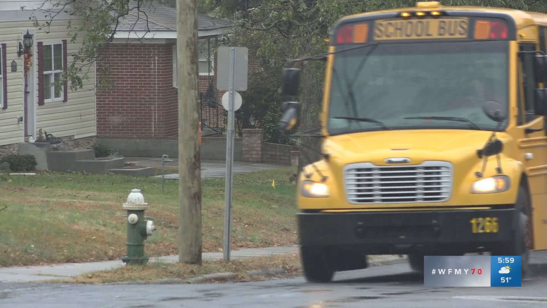 About 150 Guilford County Schools’ bus drivers are planning to walkout next week to rally for pay raises.