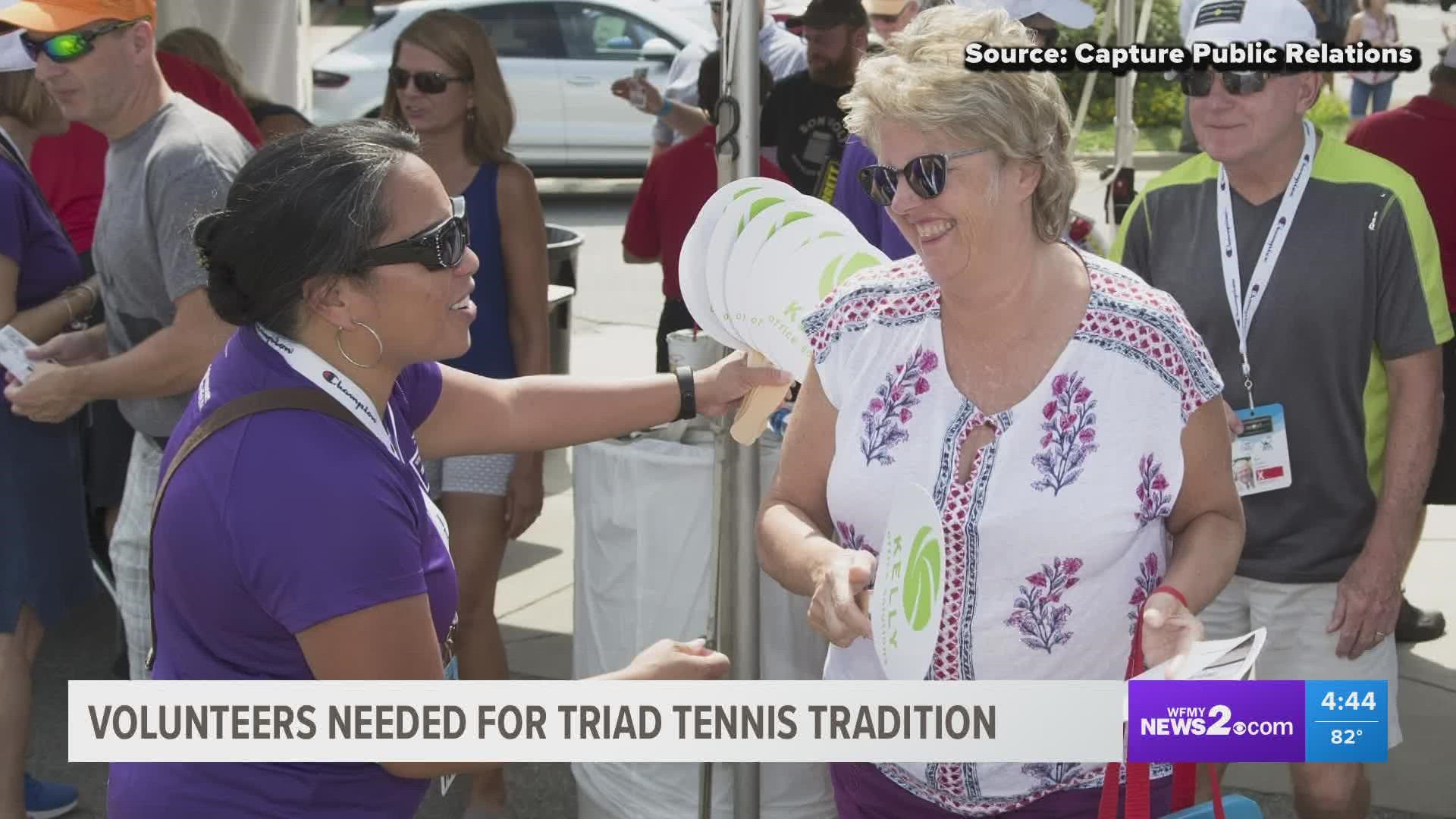 Tennis fans will converge on the Triad in a few weeks for the Winston-Salem Open.