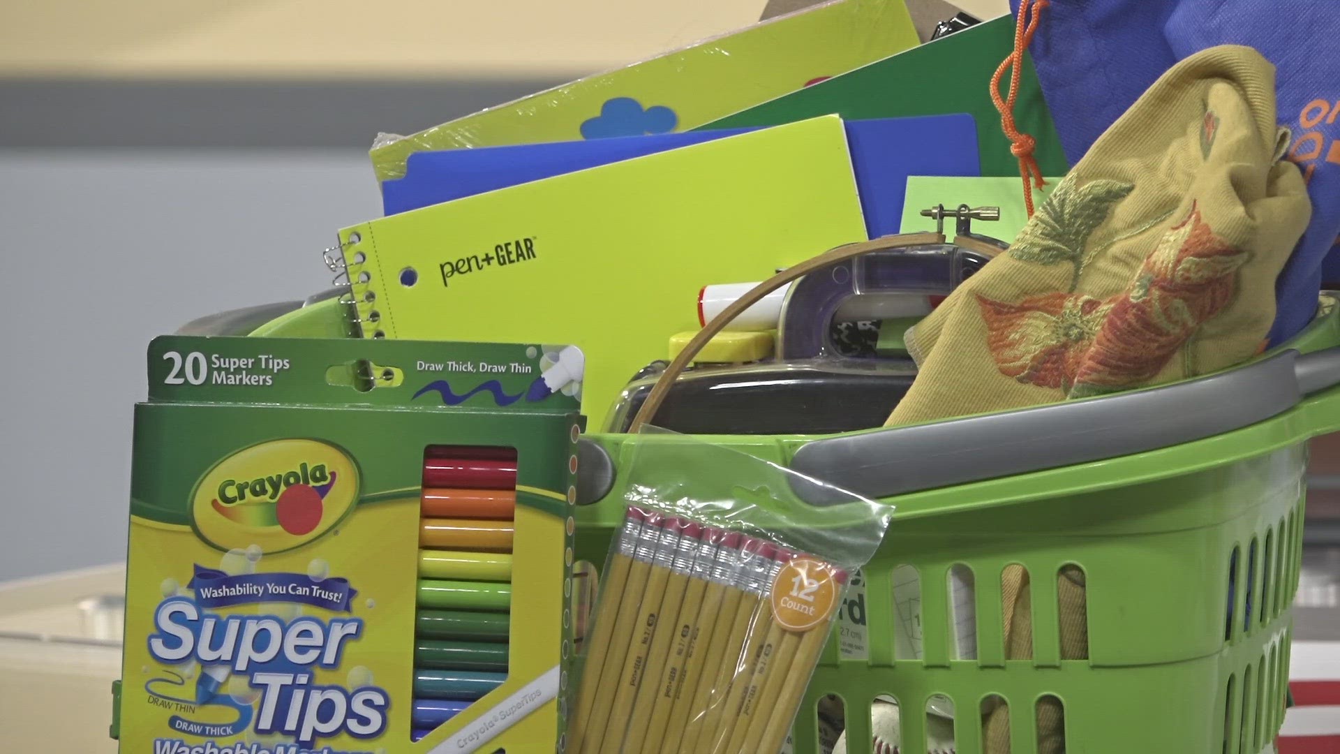 The City of Greensboro is accepting new and unwrapped supplies or a cash donation to the GEA Teacher Supply Warehouse as payment for parking fines.