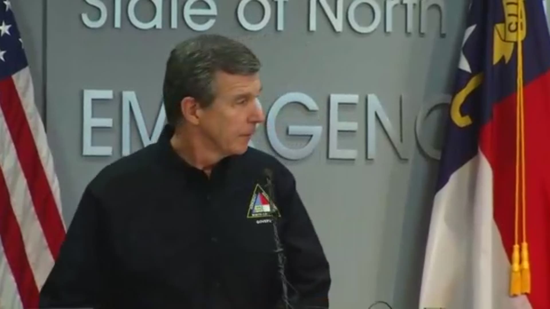 Tuesday North Carolina, Governor Roy Cooper issued a mandatory state evacuation order for vulnerable coastal areas. The state order is in addition to local evacuation orders already in place in most coastal communities. It's the first such an evacuation order in the state's history.